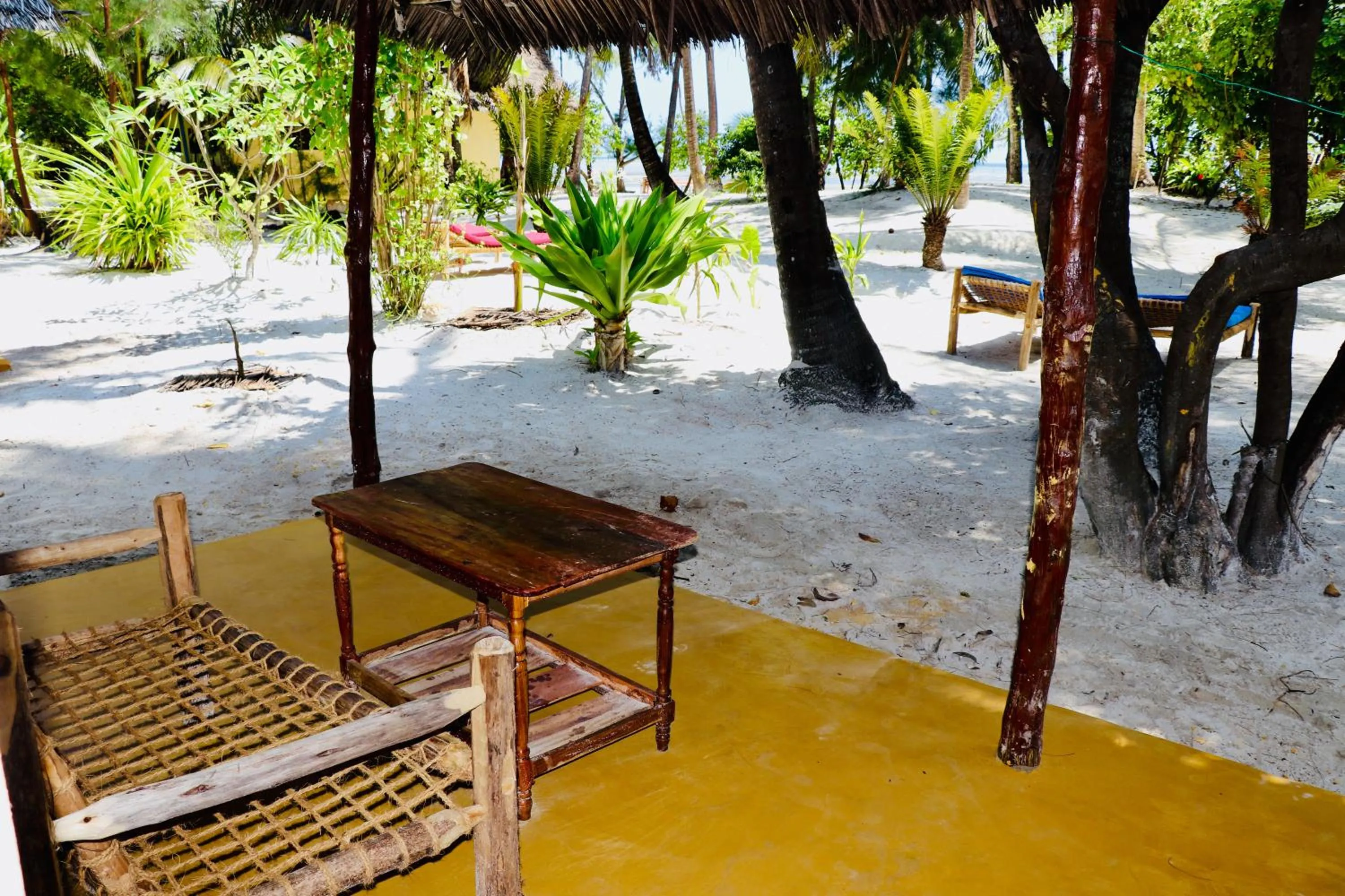 Patio in Evergreen Bungalows