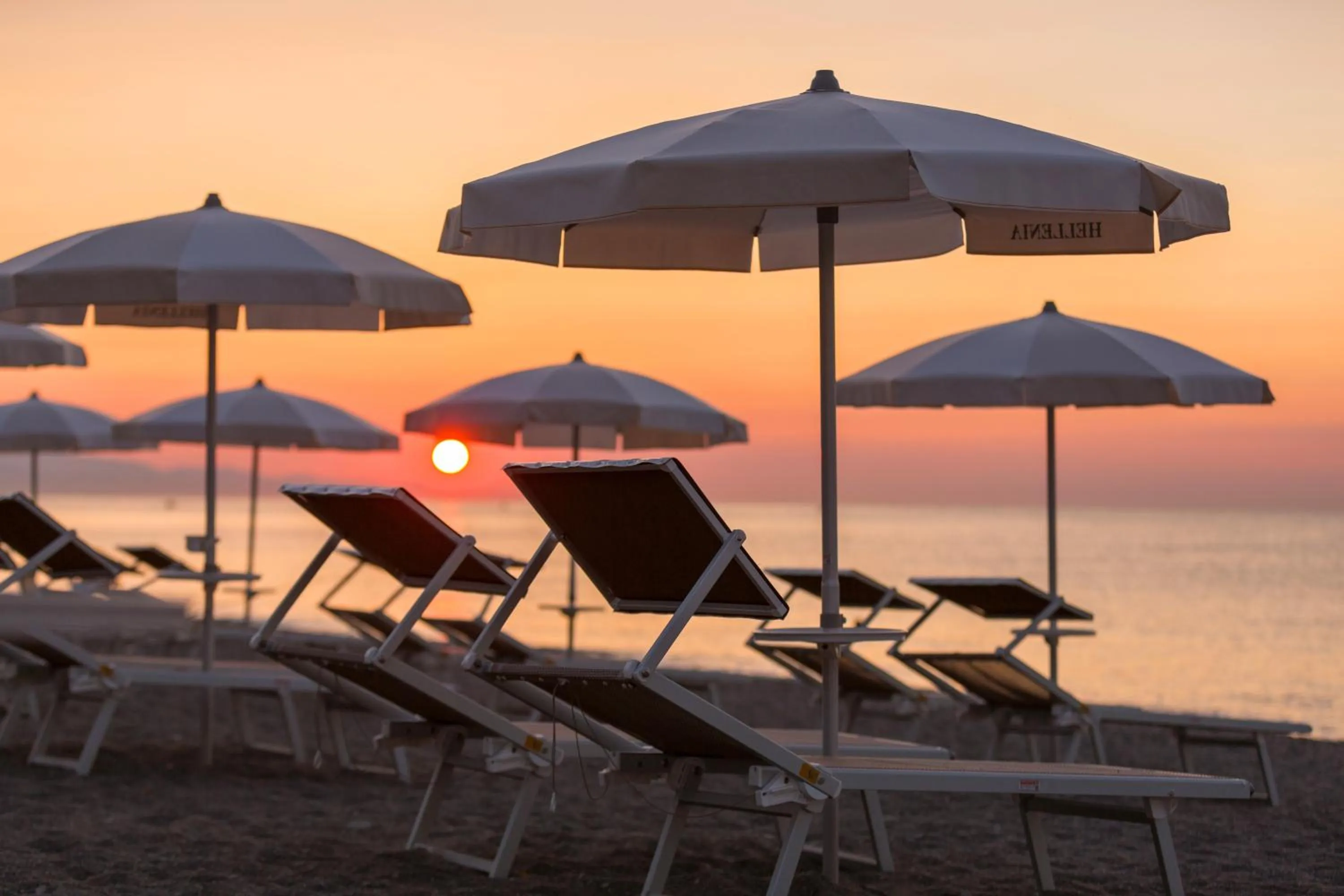 Beach in Hellenia Yachting Hotel & SPA