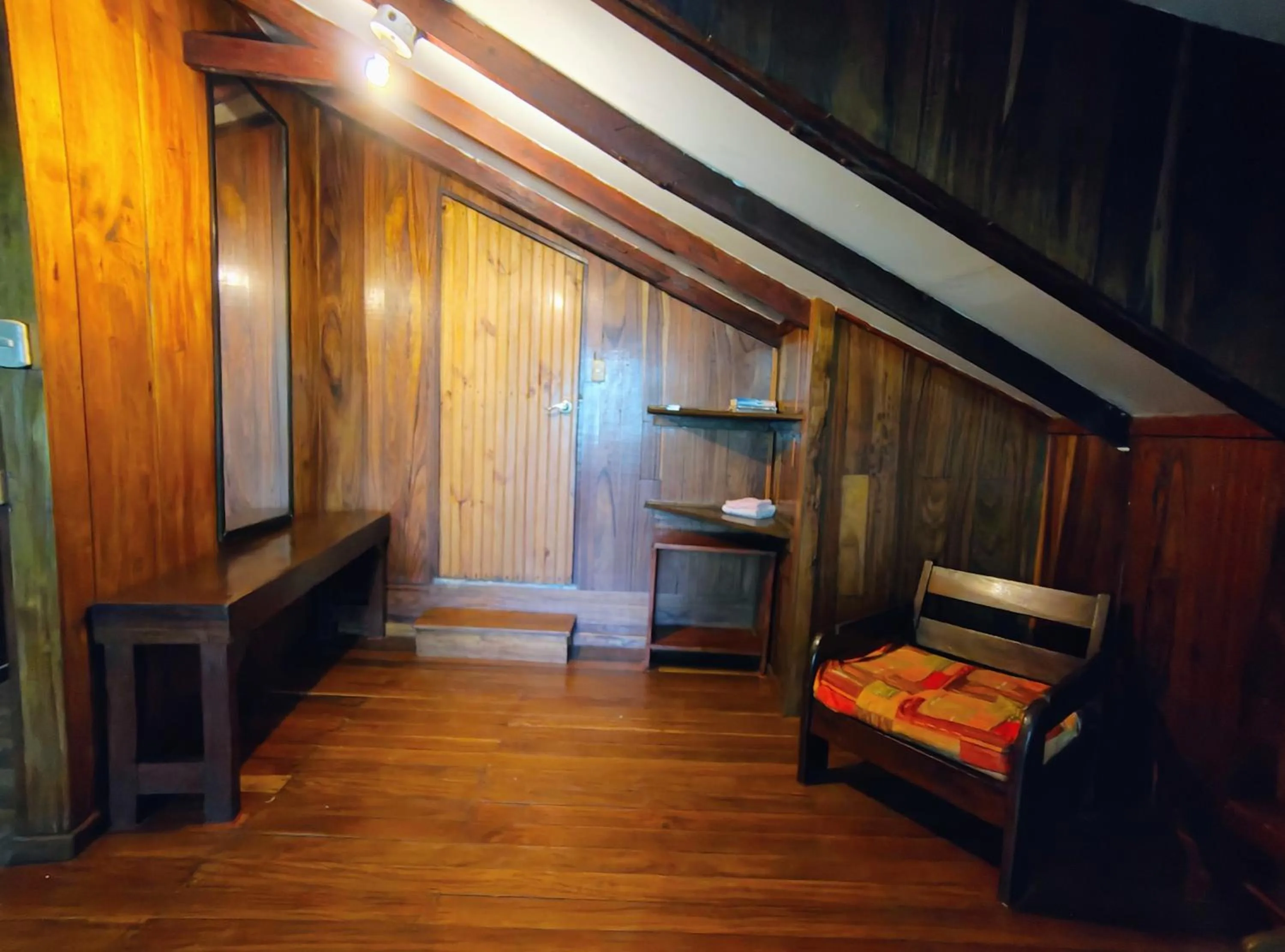 Bed in Vista Drake Lodge