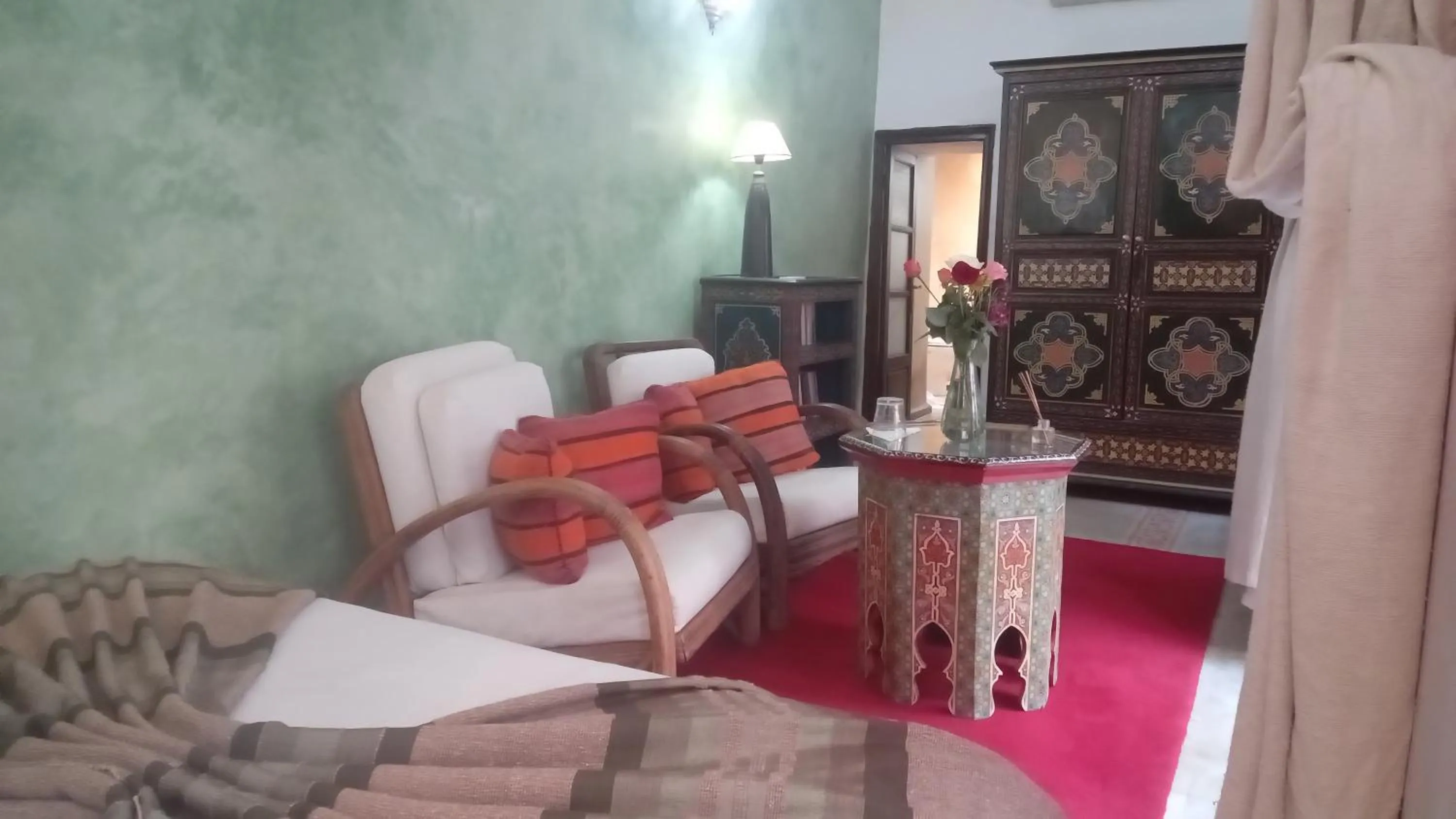 Bed in Riad Maizie