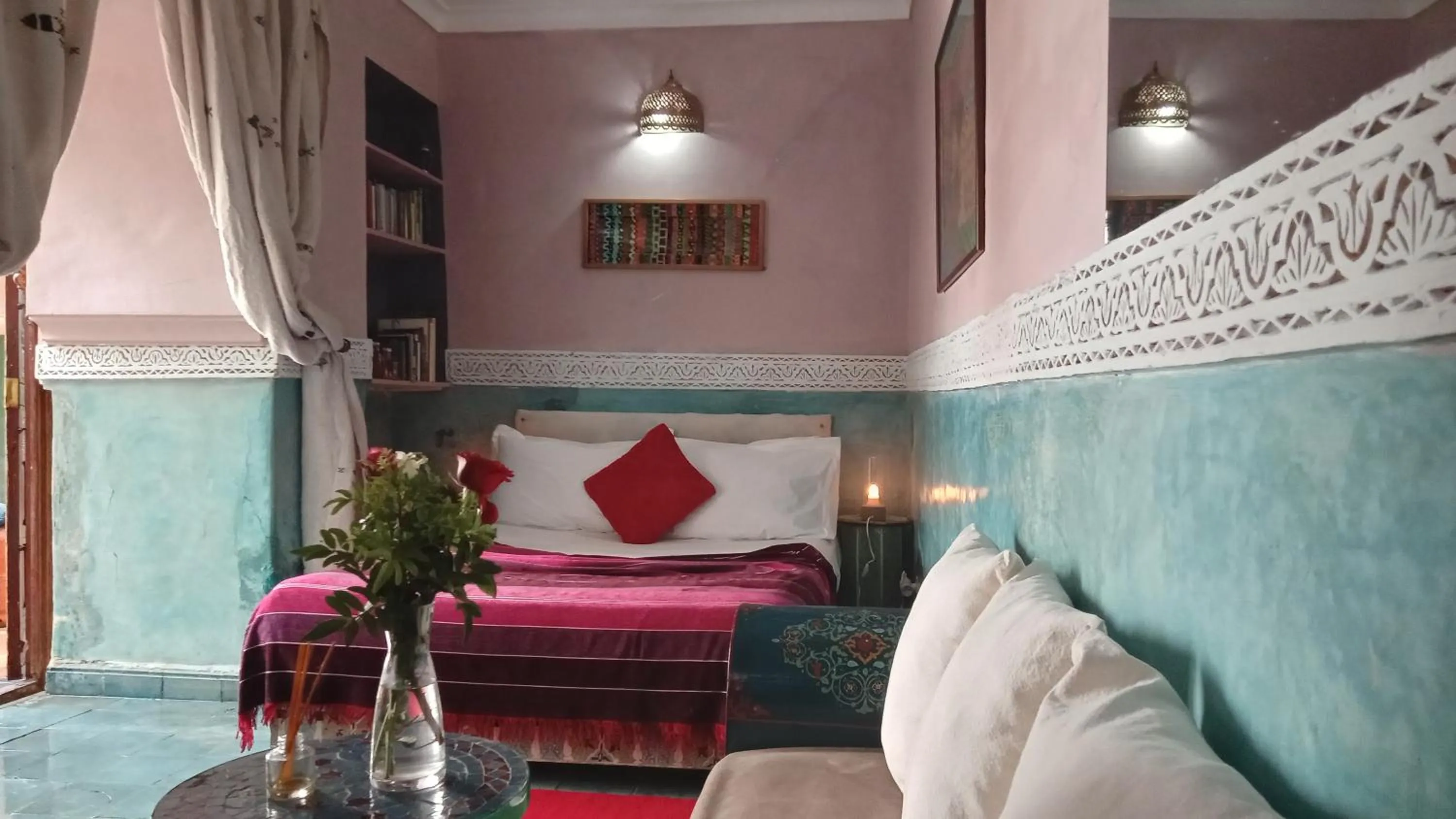 Bed in Riad Maizie