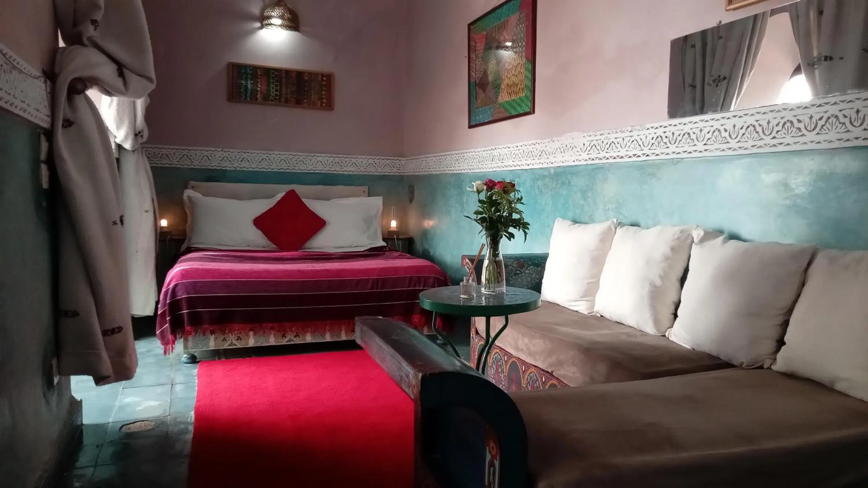 Bed in Riad Maizie