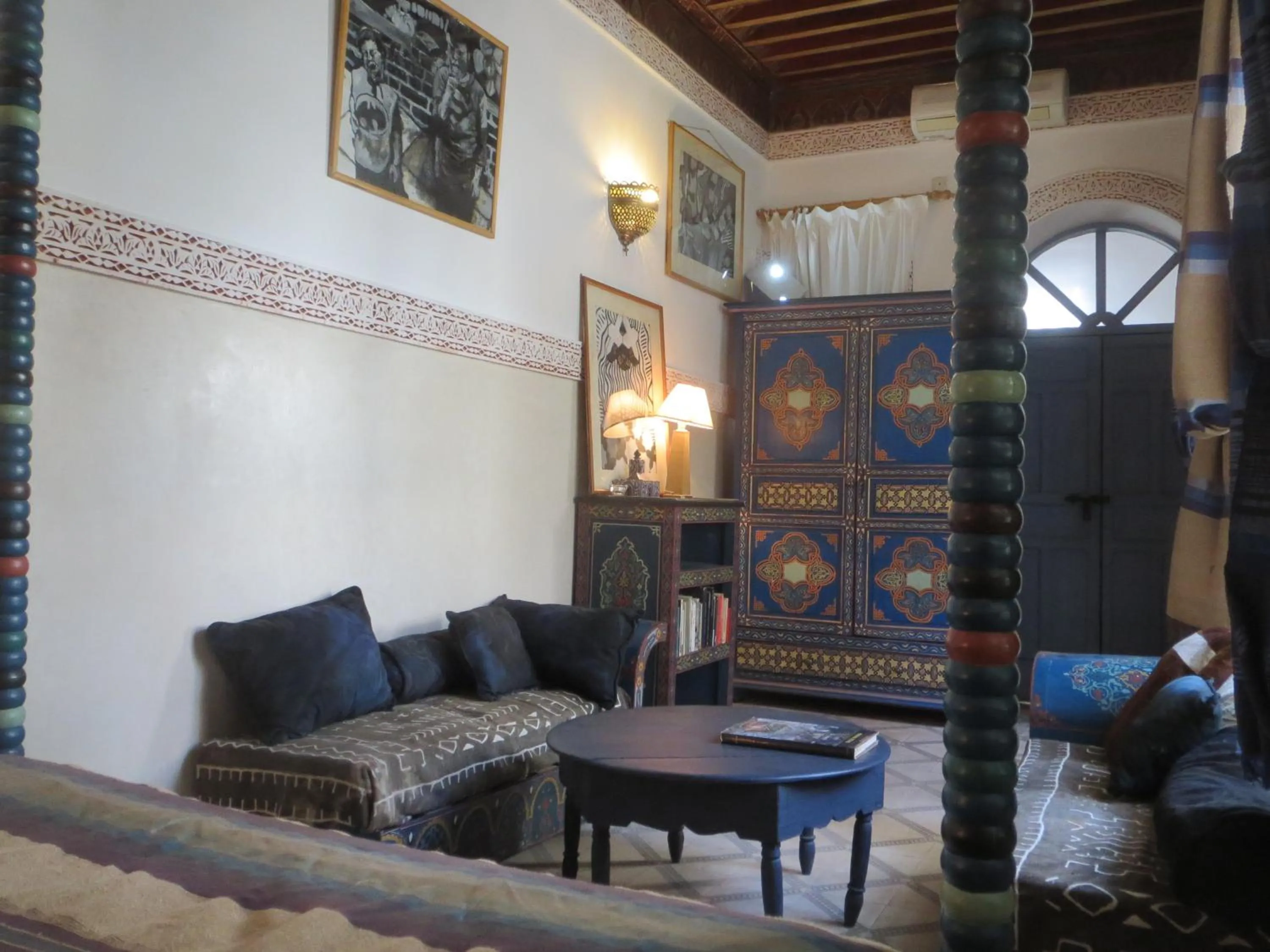 Decorative detail in Riad Maizie