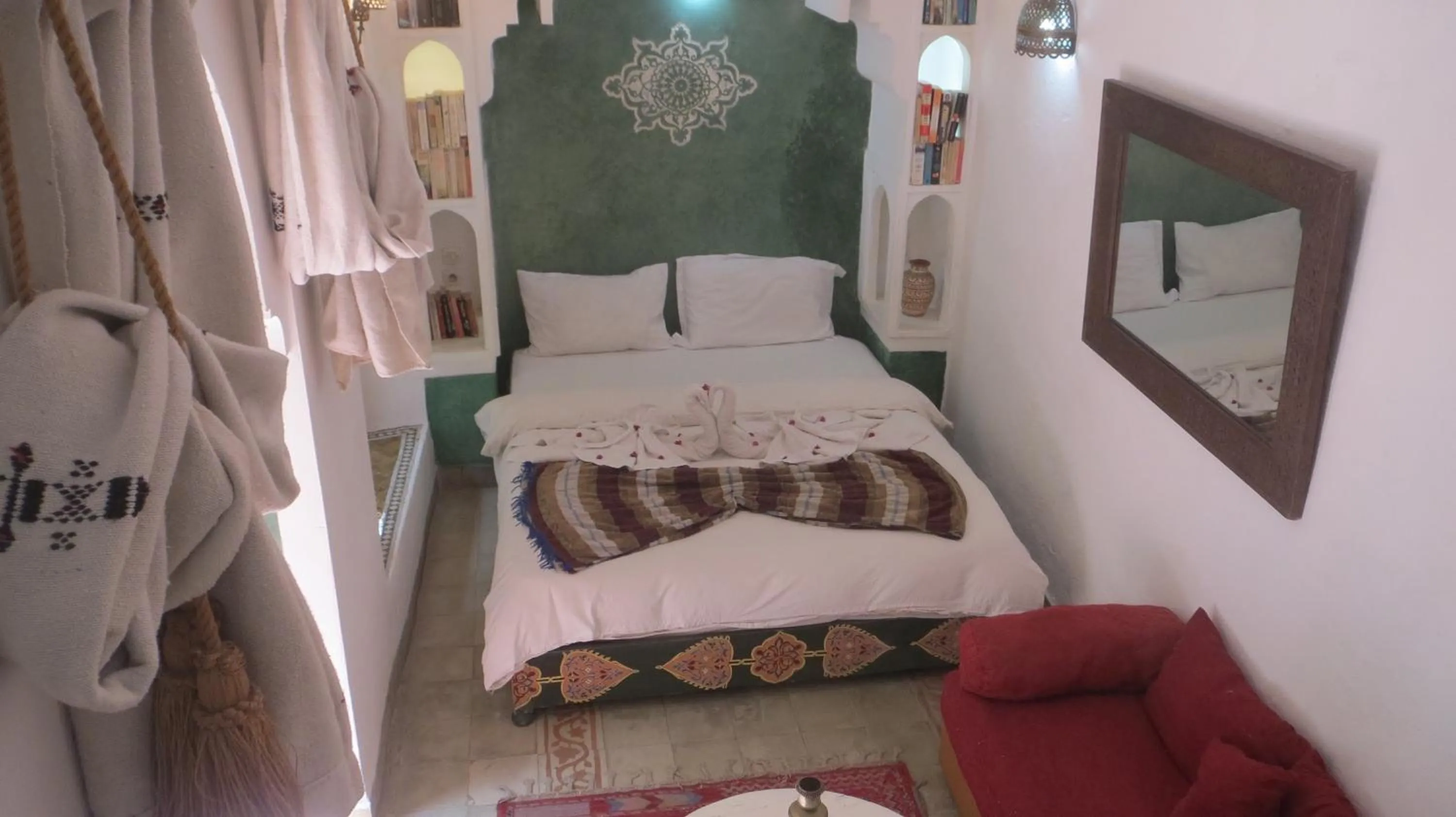 Bed in Riad Maizie