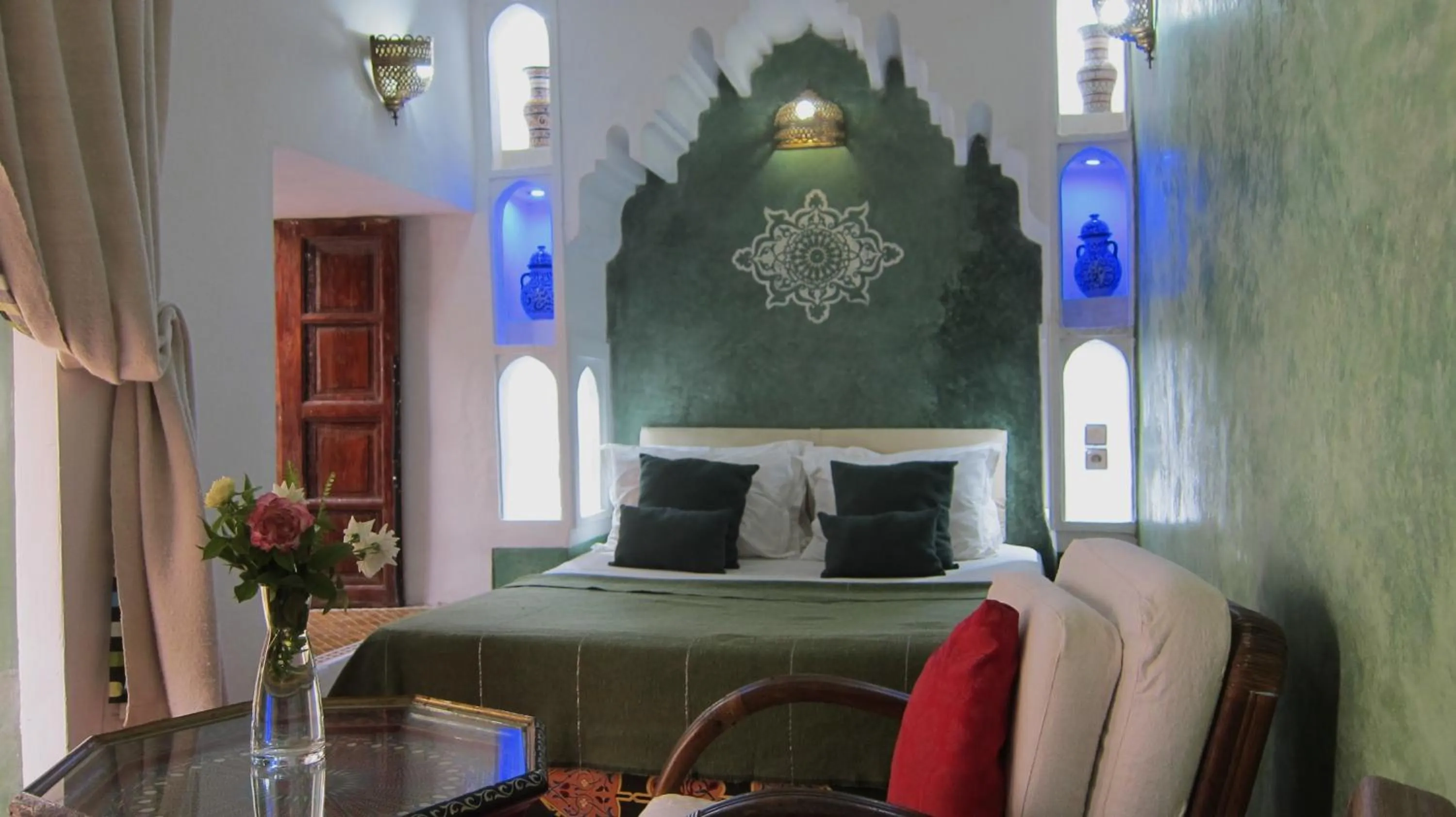 Bed in Riad Maizie