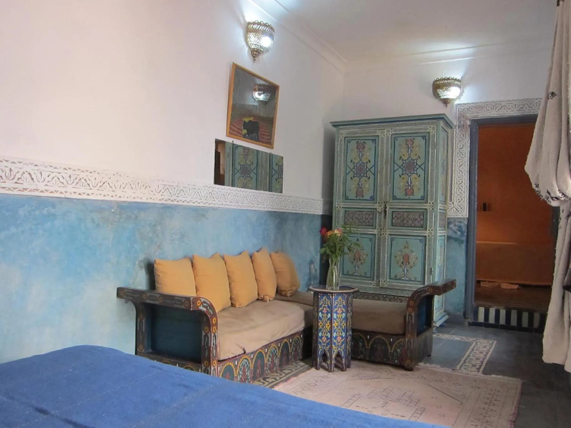 Bed in Riad Maizie
