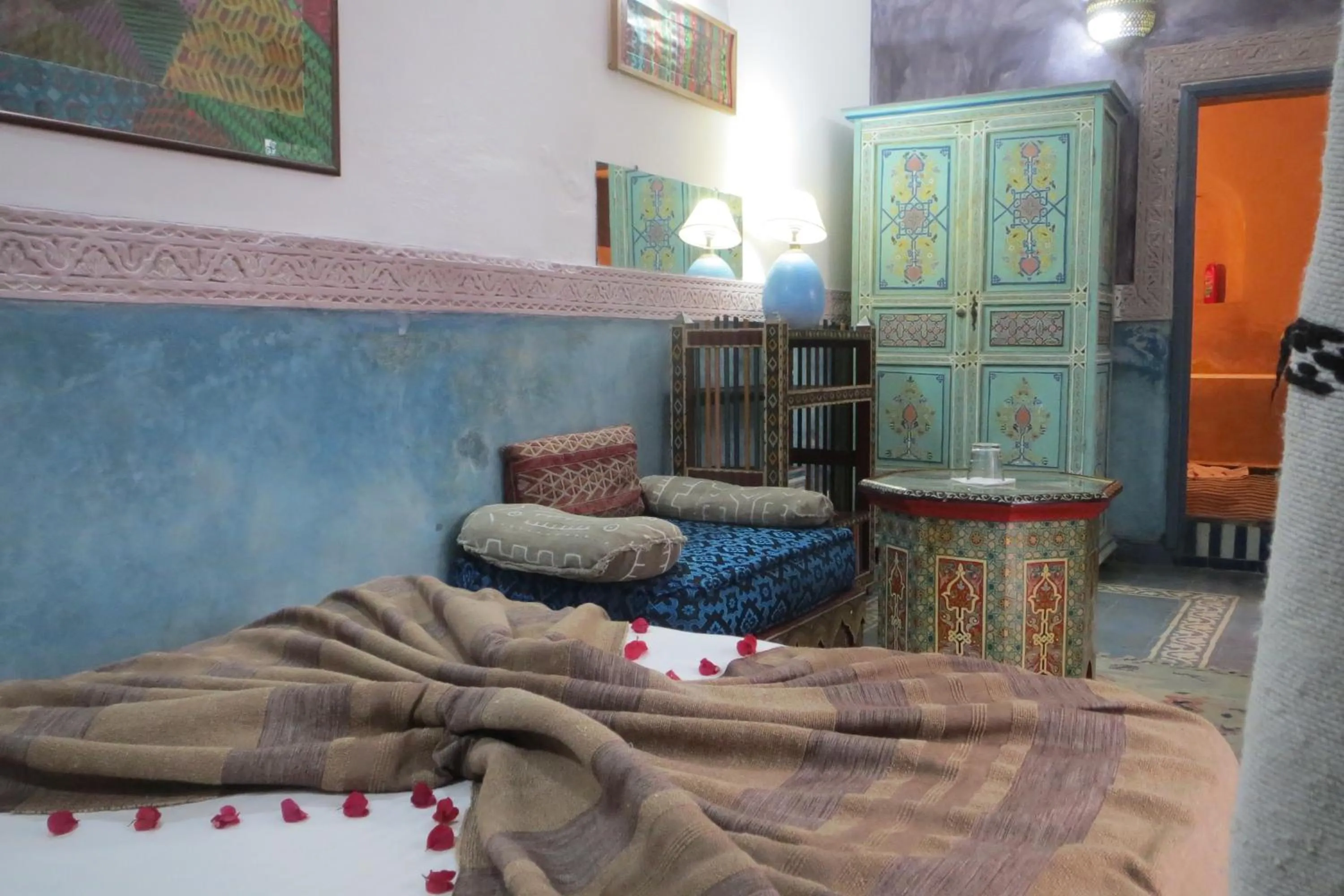 Bed in Riad Maizie
