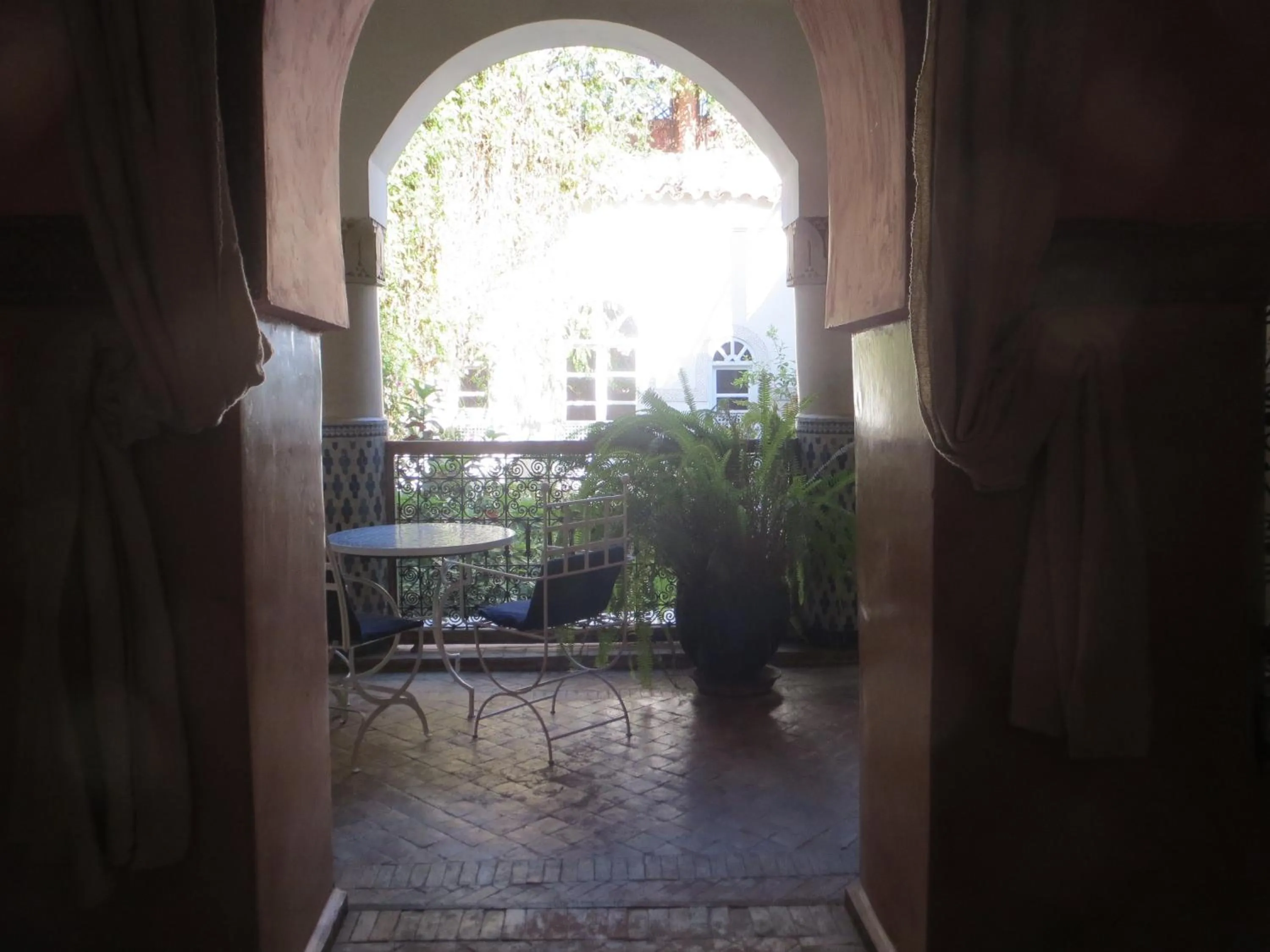 Patio in Riad Maizie