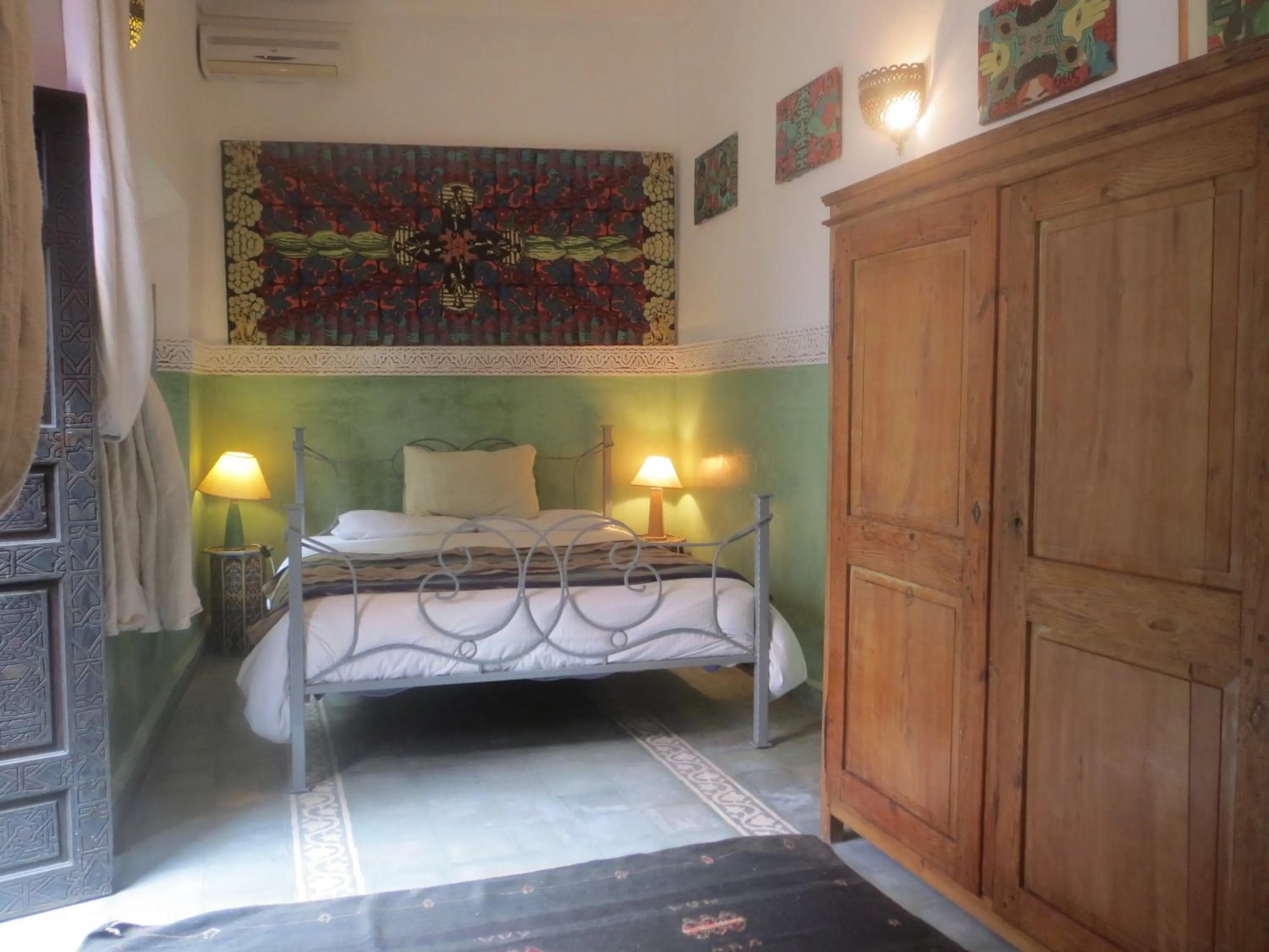 Bed in Riad Maizie