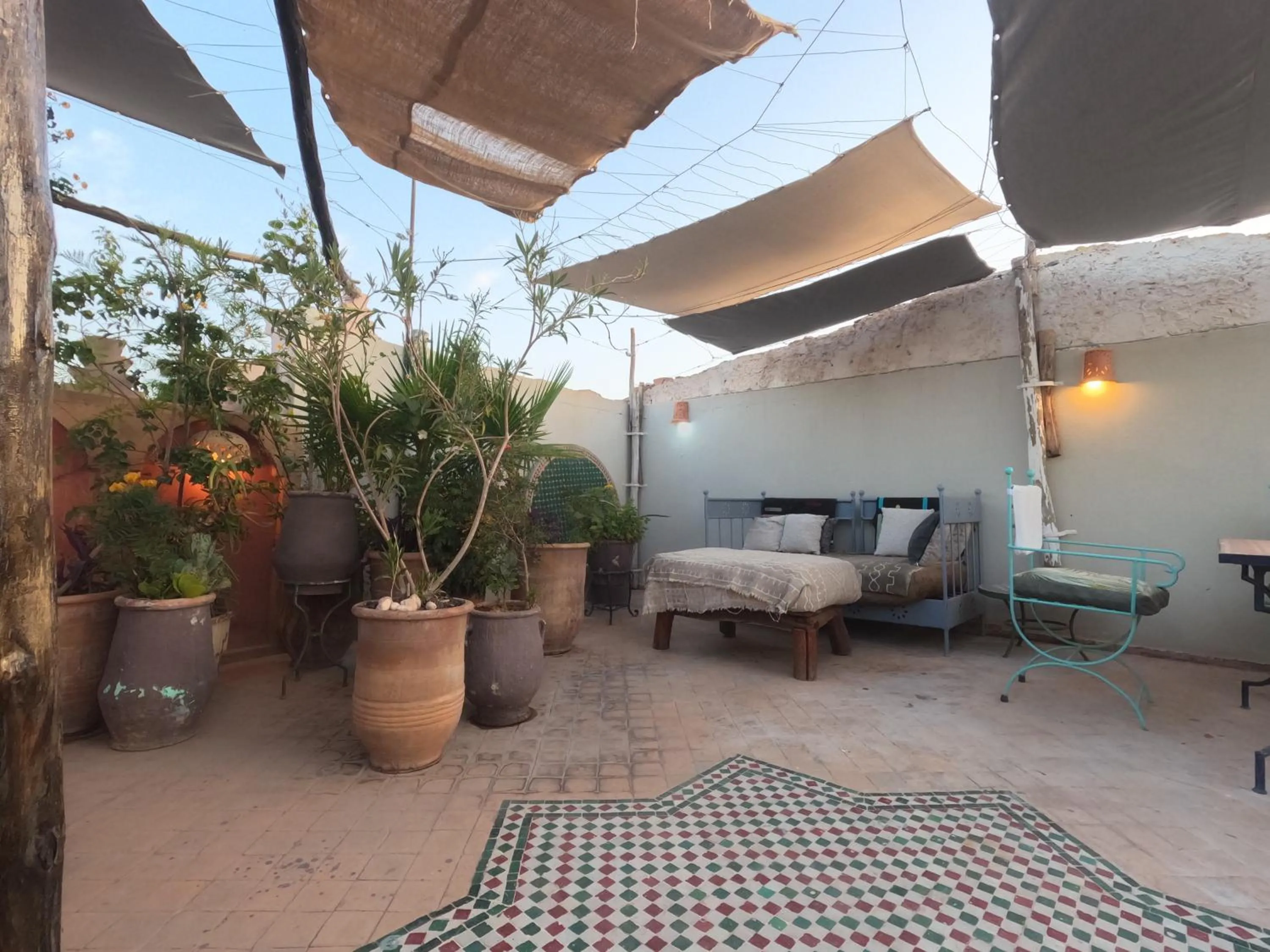 Balcony/Terrace in Riad Maizie