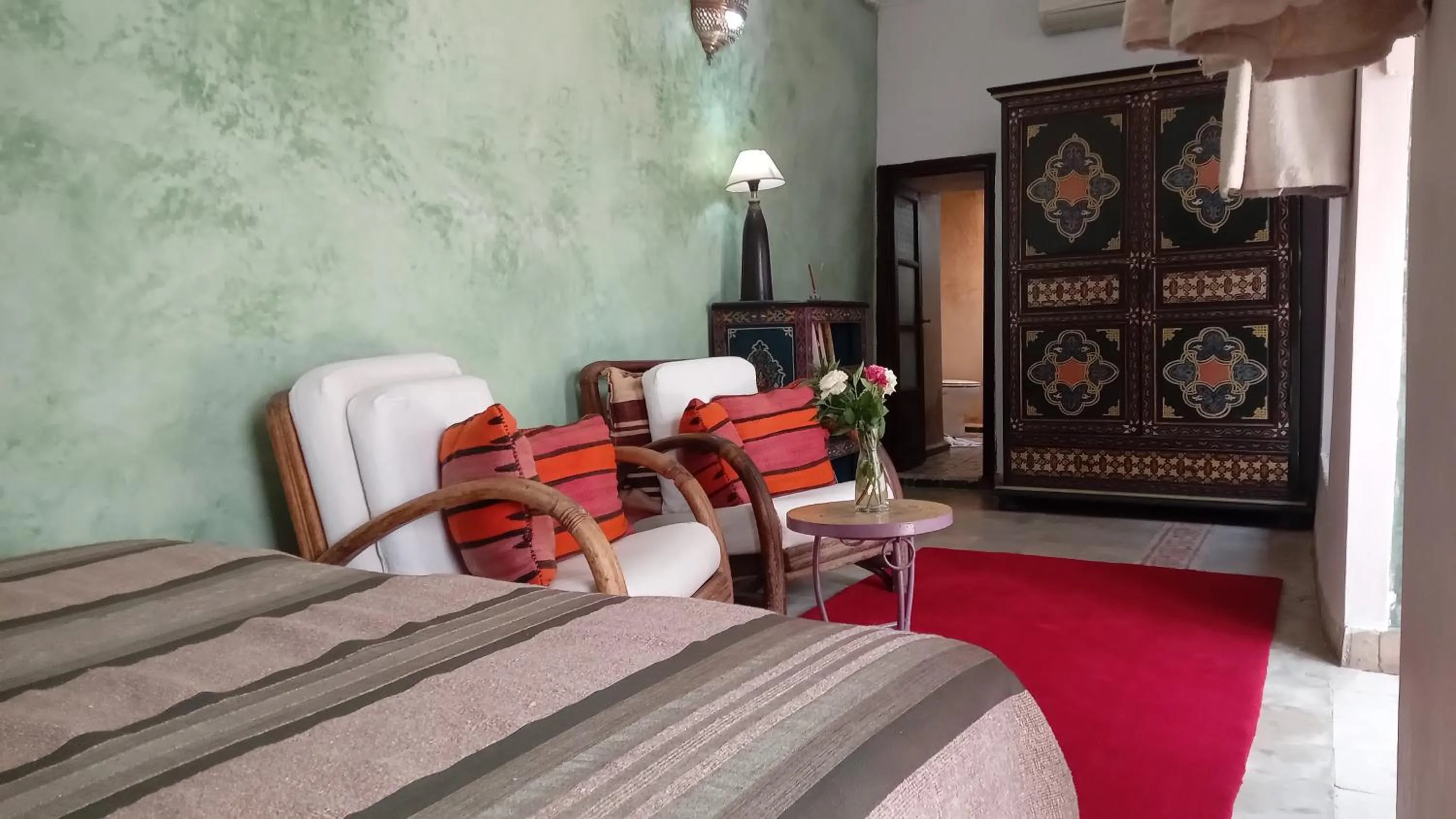 Bed in Riad Maizie
