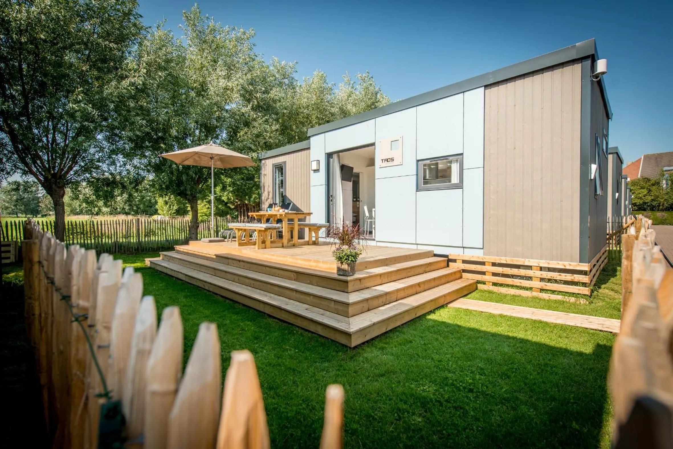 Facade/entrance in Holiday Village Knokke