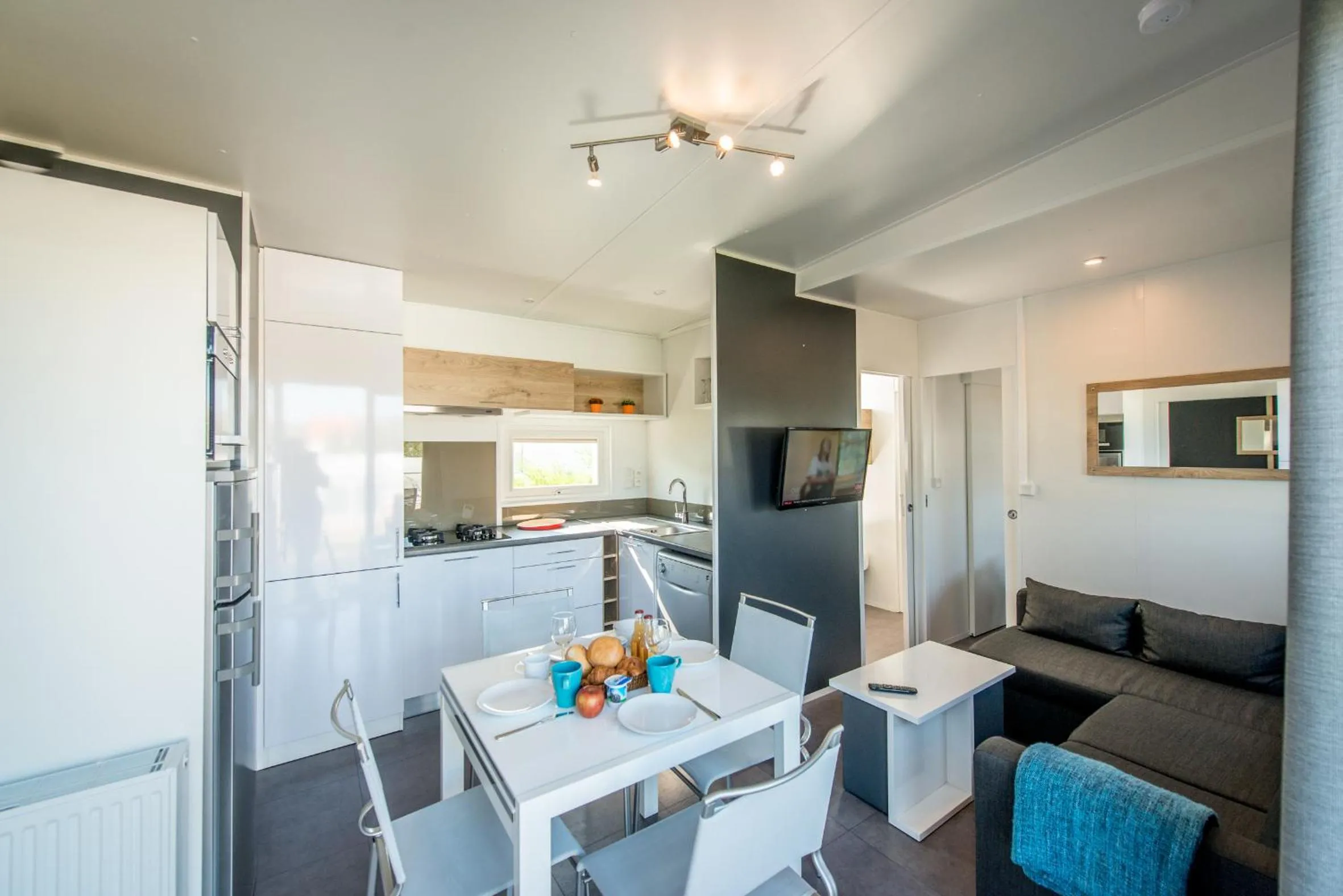 Kitchen or kitchenette in Holiday Village Knokke