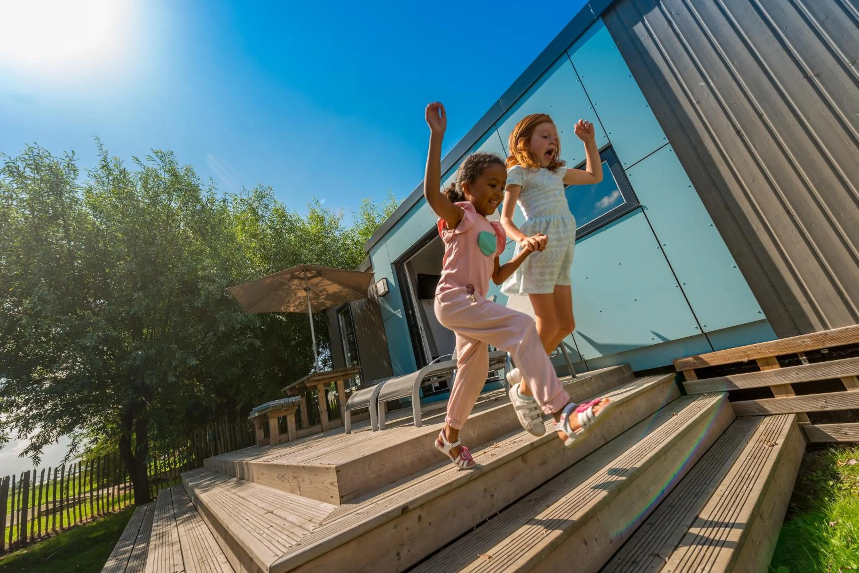children in Holiday Village Knokke
