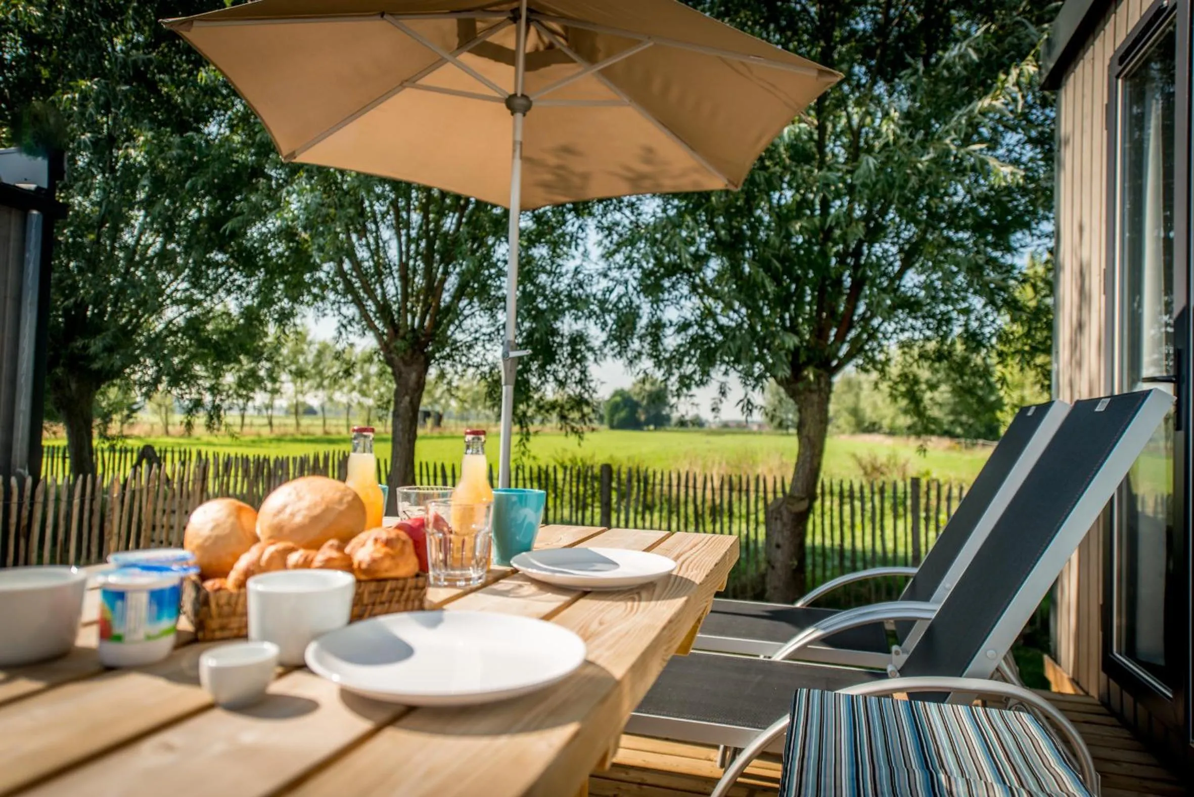 Patio in Holiday Village Knokke