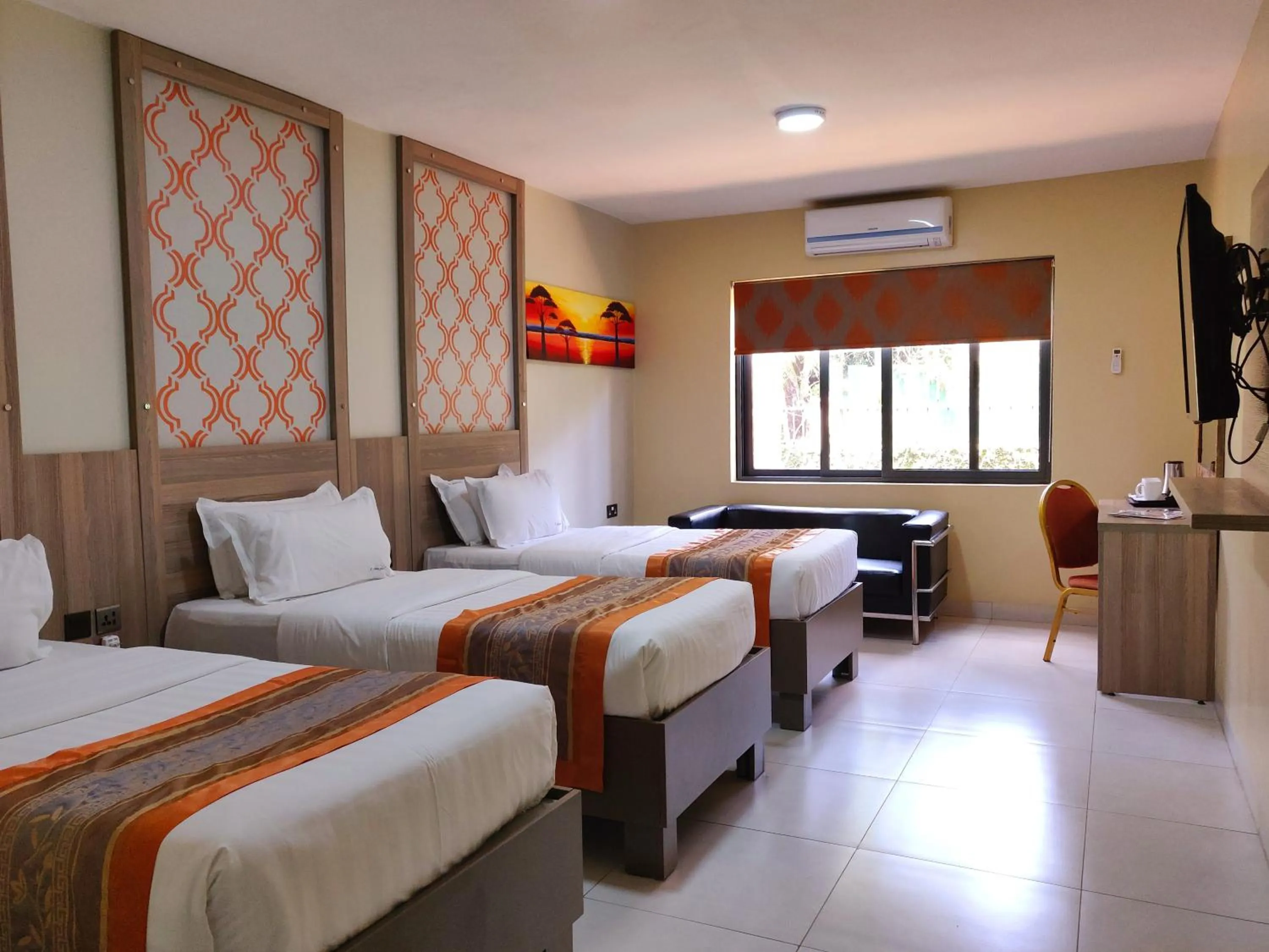 Bed in Fairway Hotel & Spa