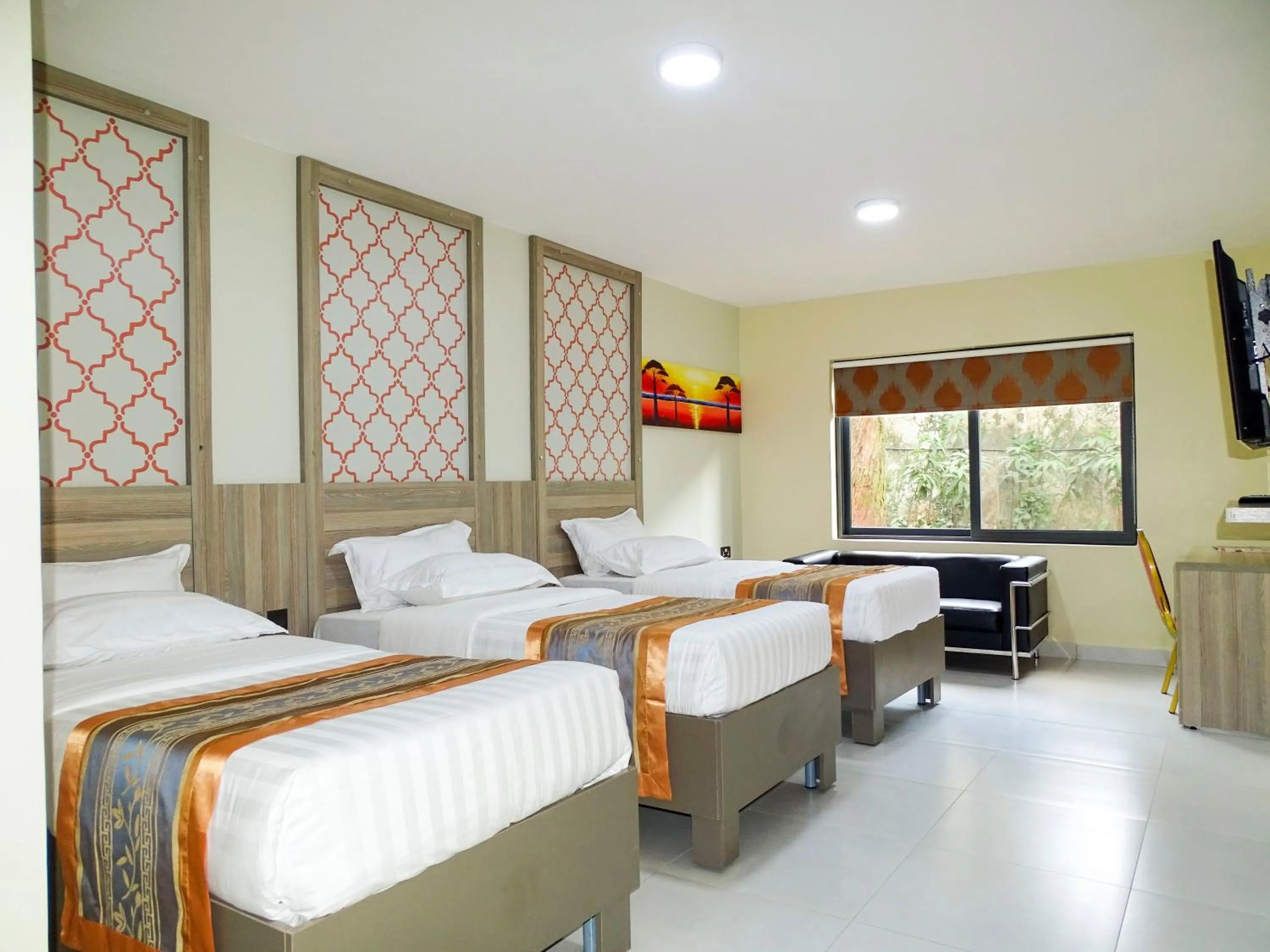 Bed in Fairway Hotel & Spa