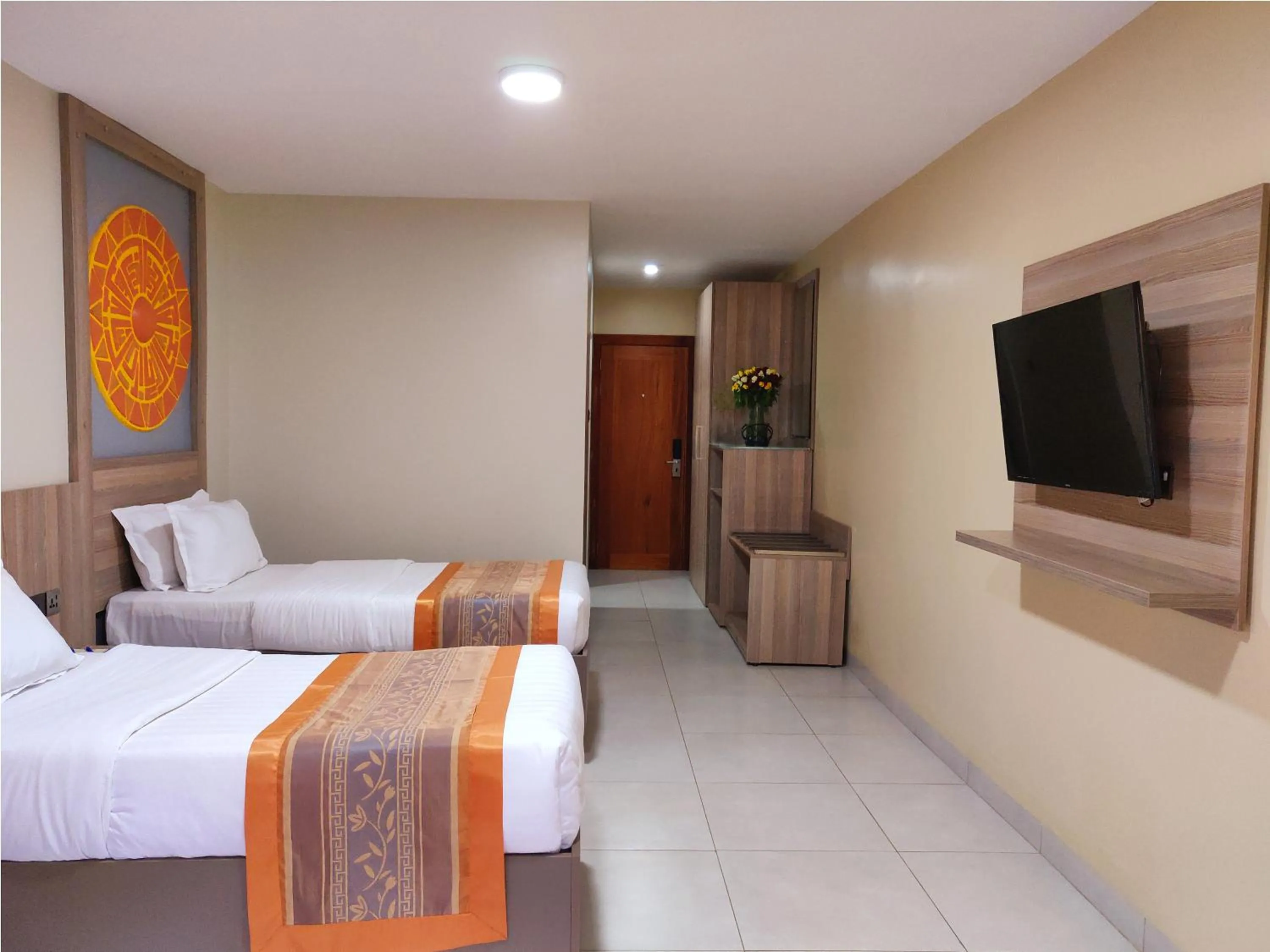 Bed in Fairway Hotel & Spa