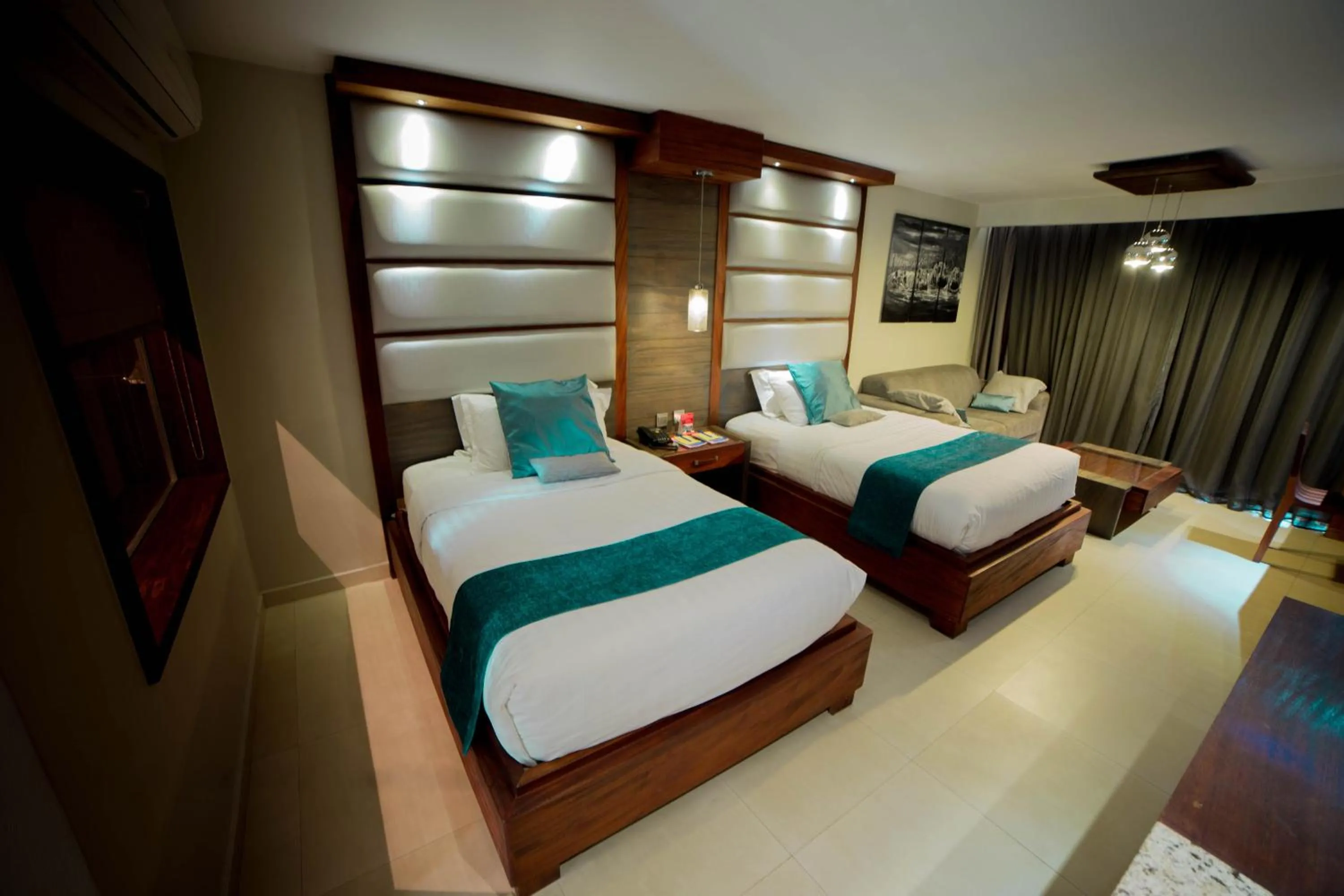 Bed in Fairway Hotel & Spa