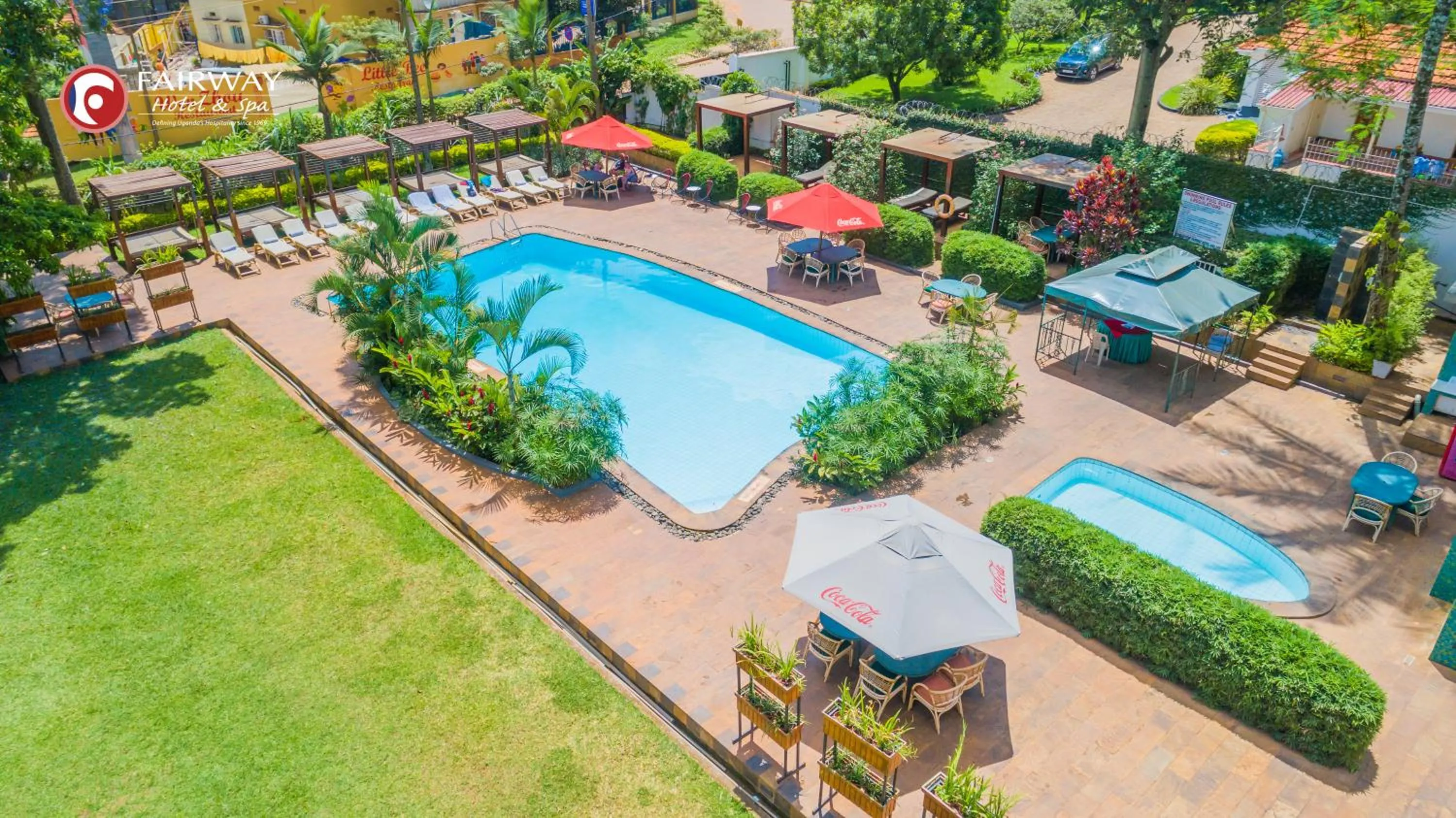 Pool view in Fairway Hotel & Spa