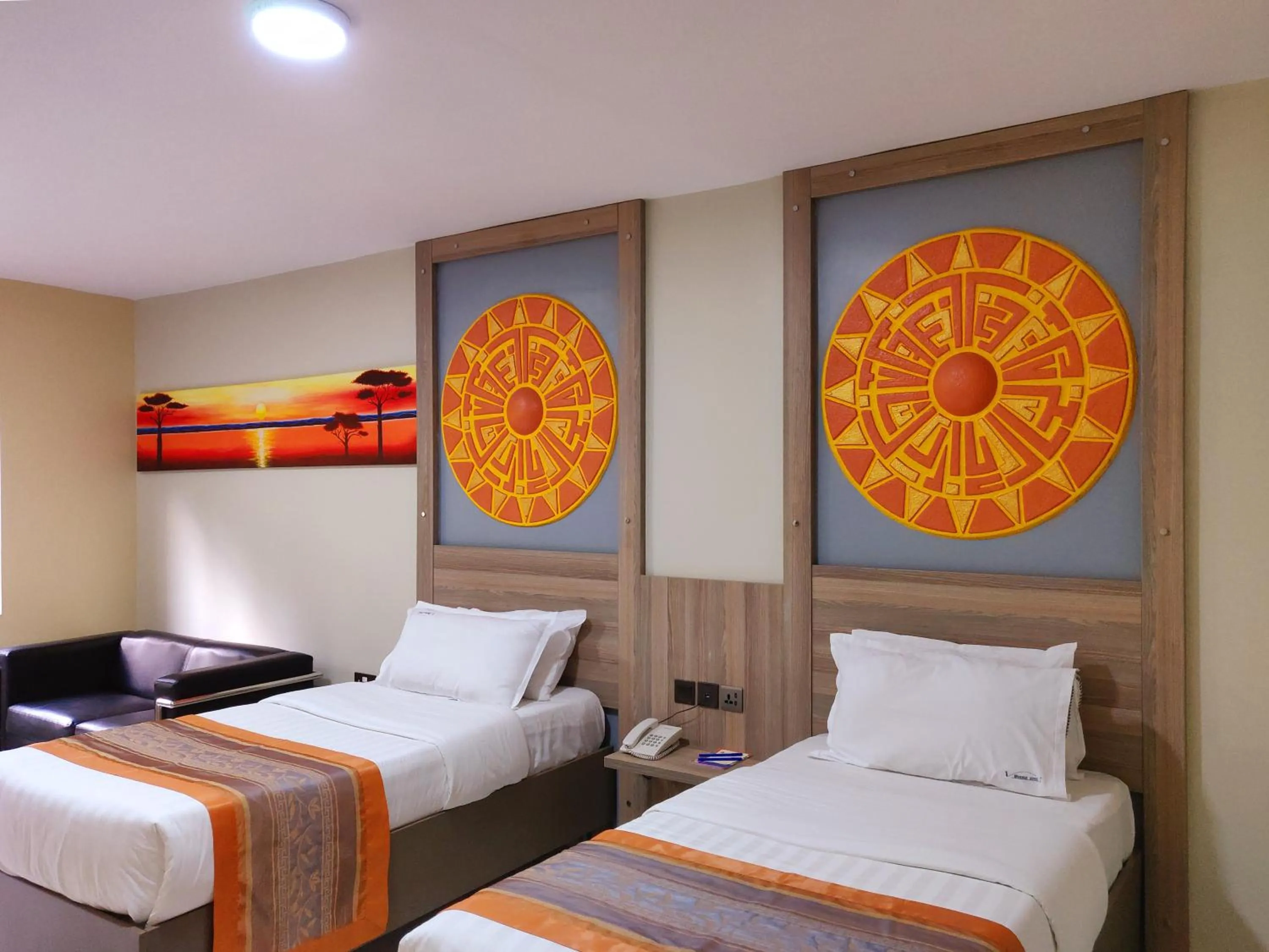 Bed in Fairway Hotel & Spa