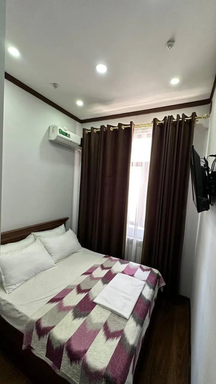 Bed in SARBON HOTEL KhIVA