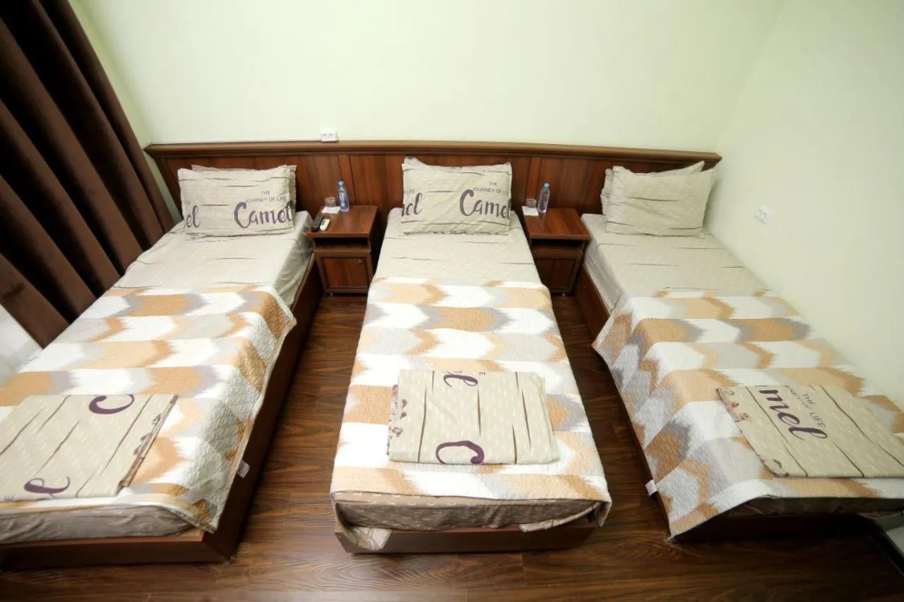 Bed in SARBON HOTEL KhIVA