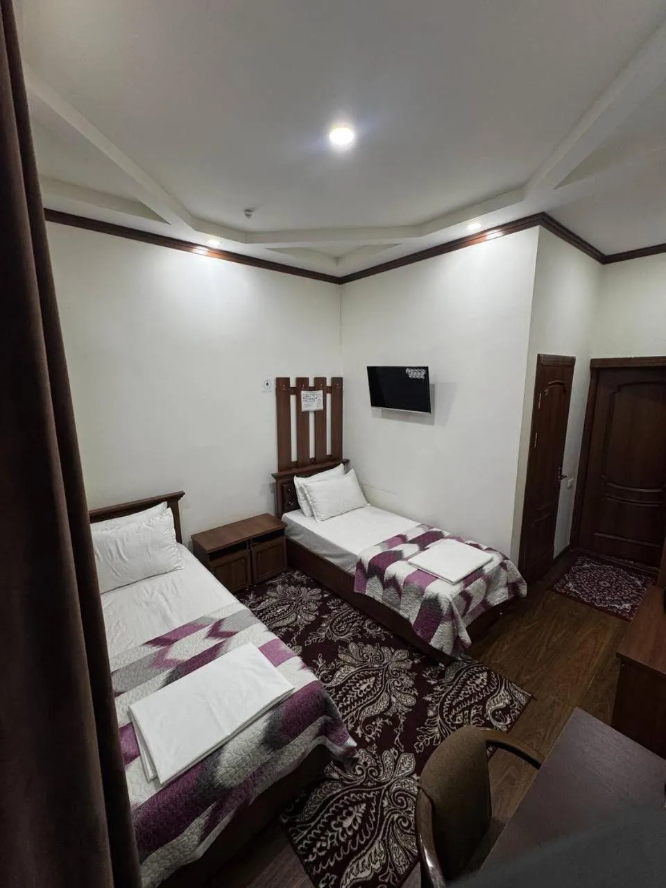 Bed in SARBON HOTEL KhIVA