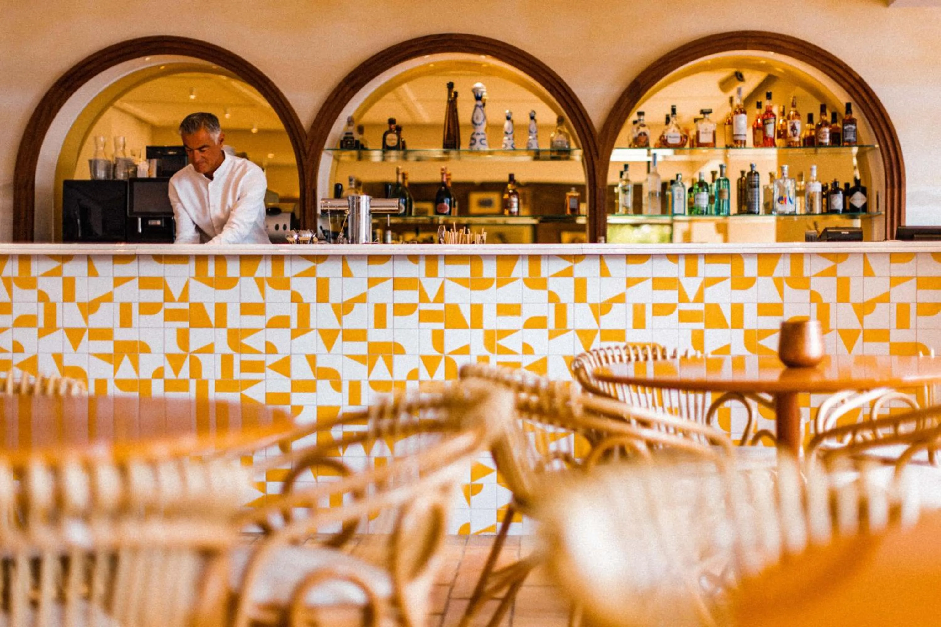 Restaurant/places to eat in Hotel des Lices