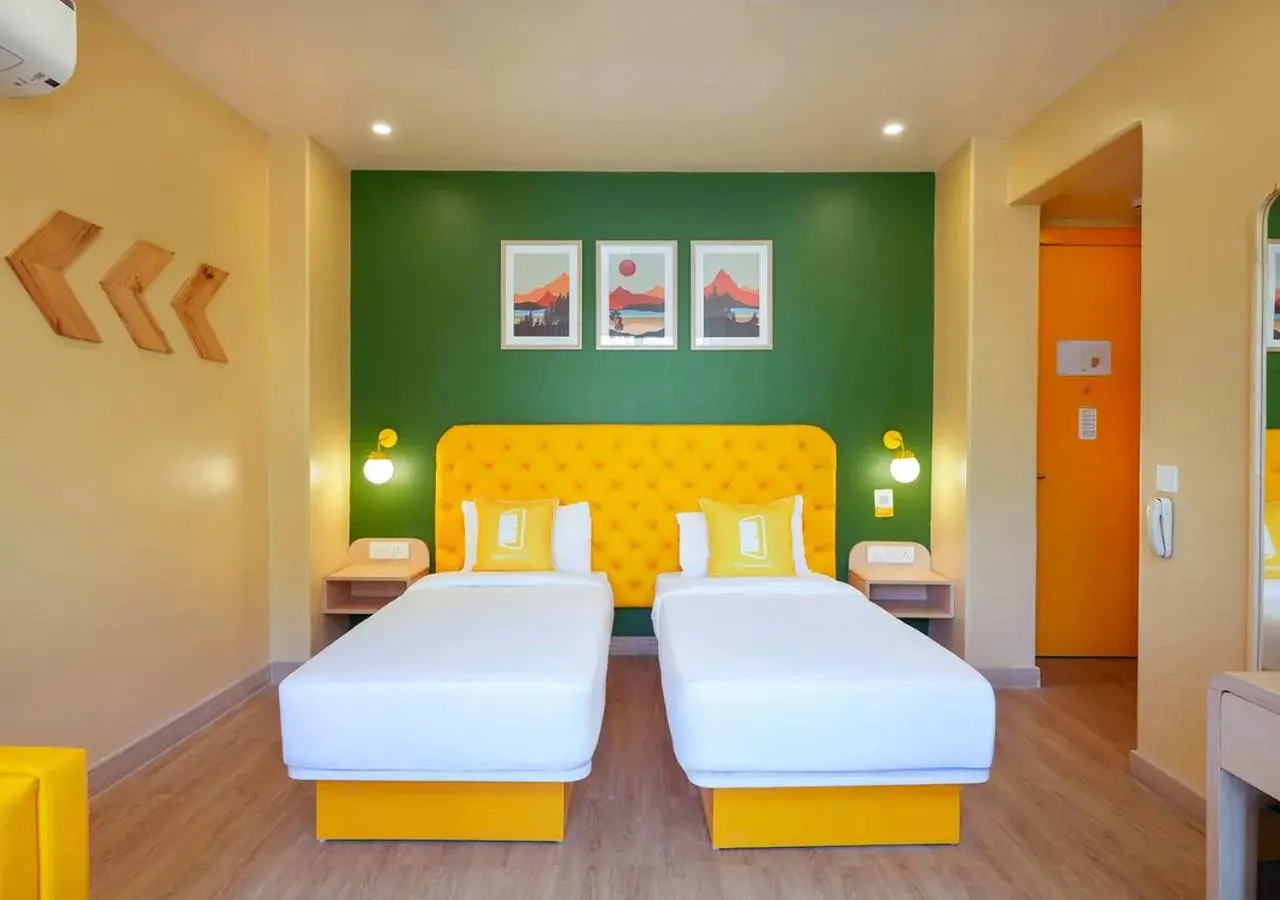 Twin Room - single occupancy in Bloom Boutique l Rishikesh Hills Twin Room - single occupancy in Bloom Boutique l Rishikesh Hills