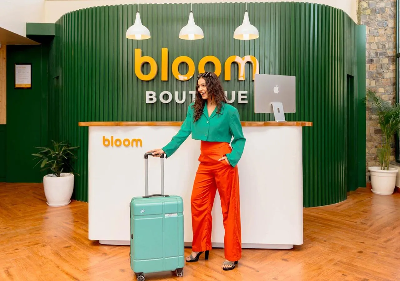 Lobby or reception in Bloom Boutique l Rishikesh Hills