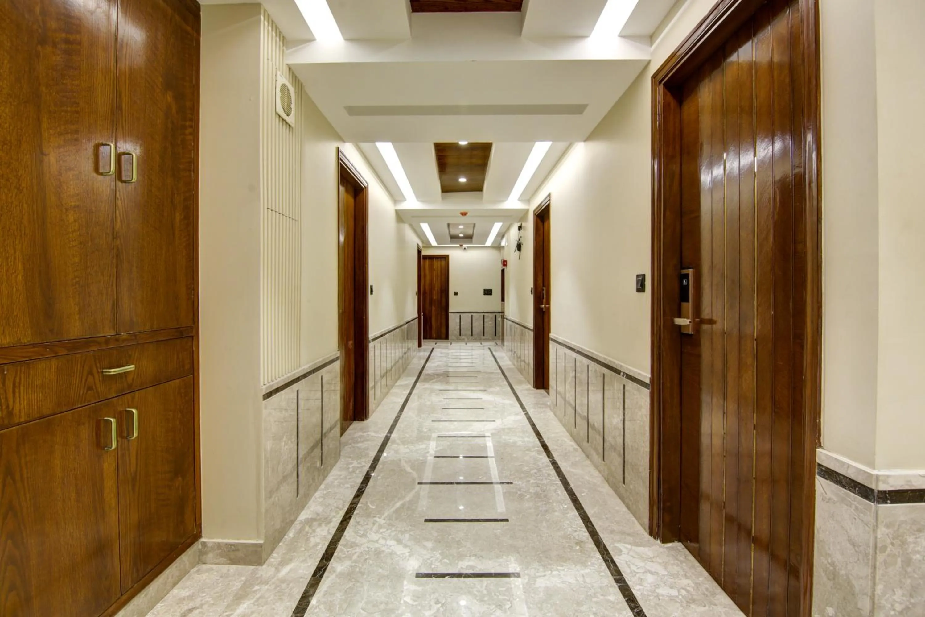 Floor plan in The Leena International-Near Connaught Place & New Delhi Railway Station