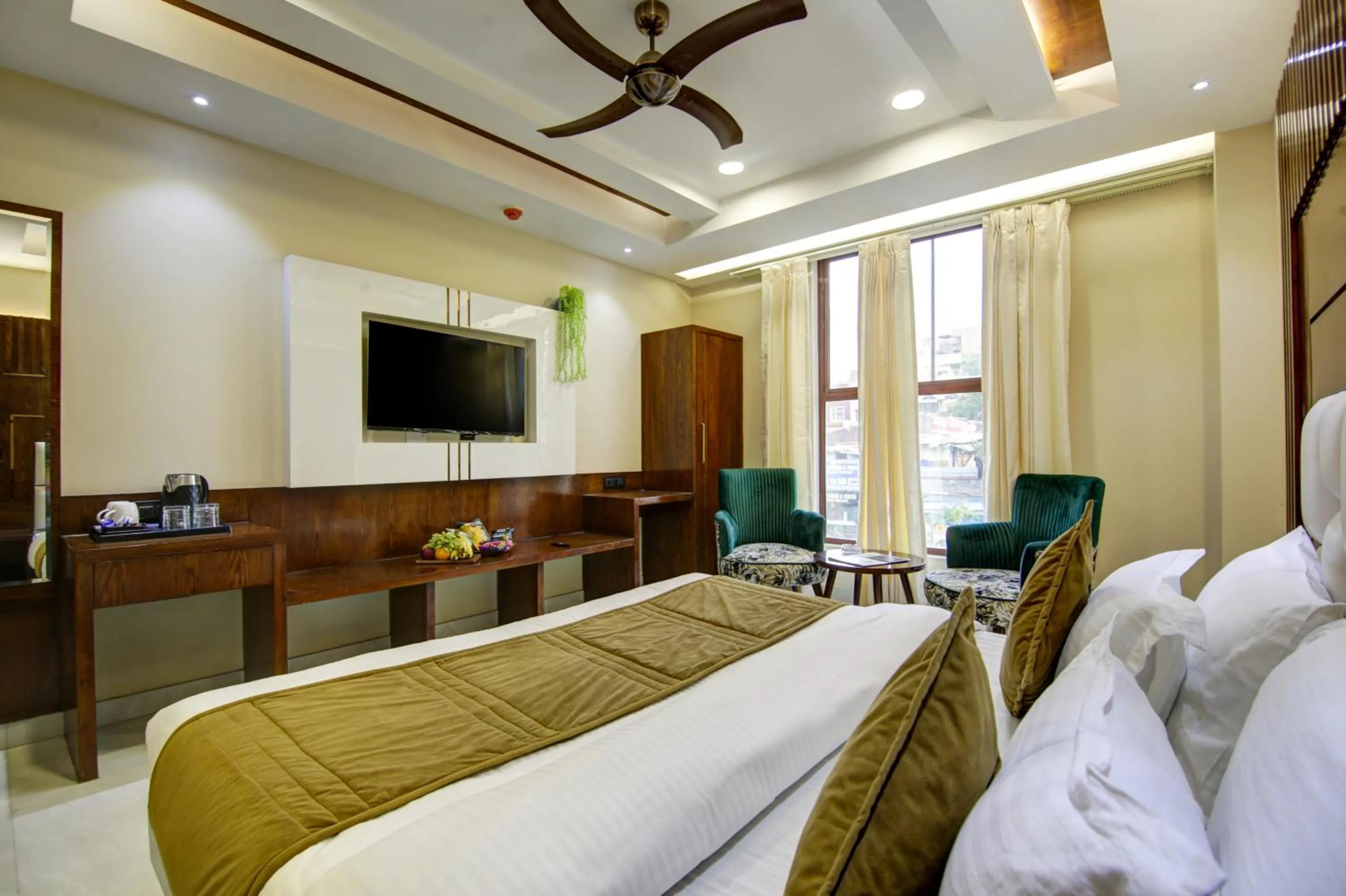 TV and multimedia, Bed in The Leena International-Near Connaught Place & New Delhi Railway Station
