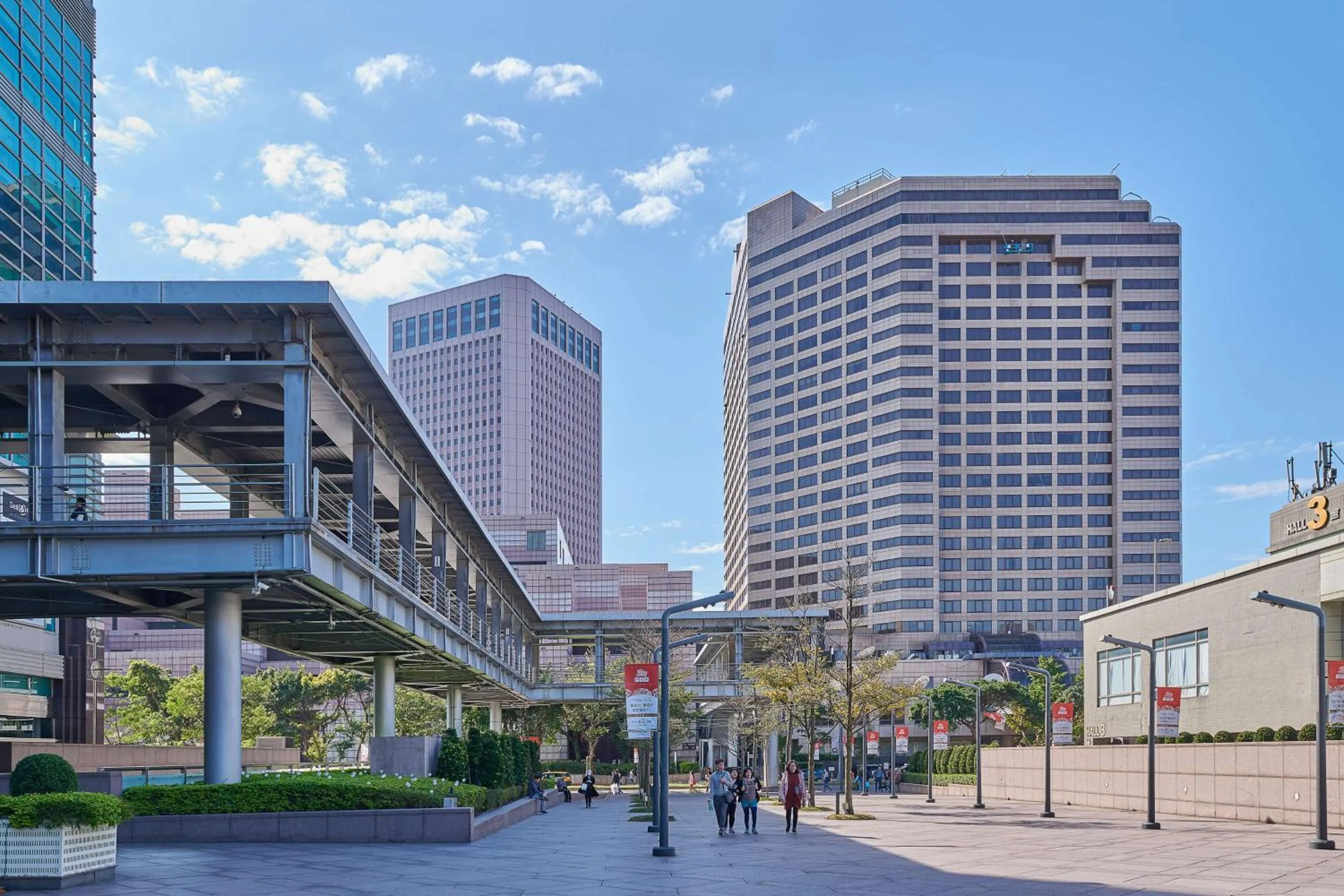 Property building in Grand Hyatt Taipei