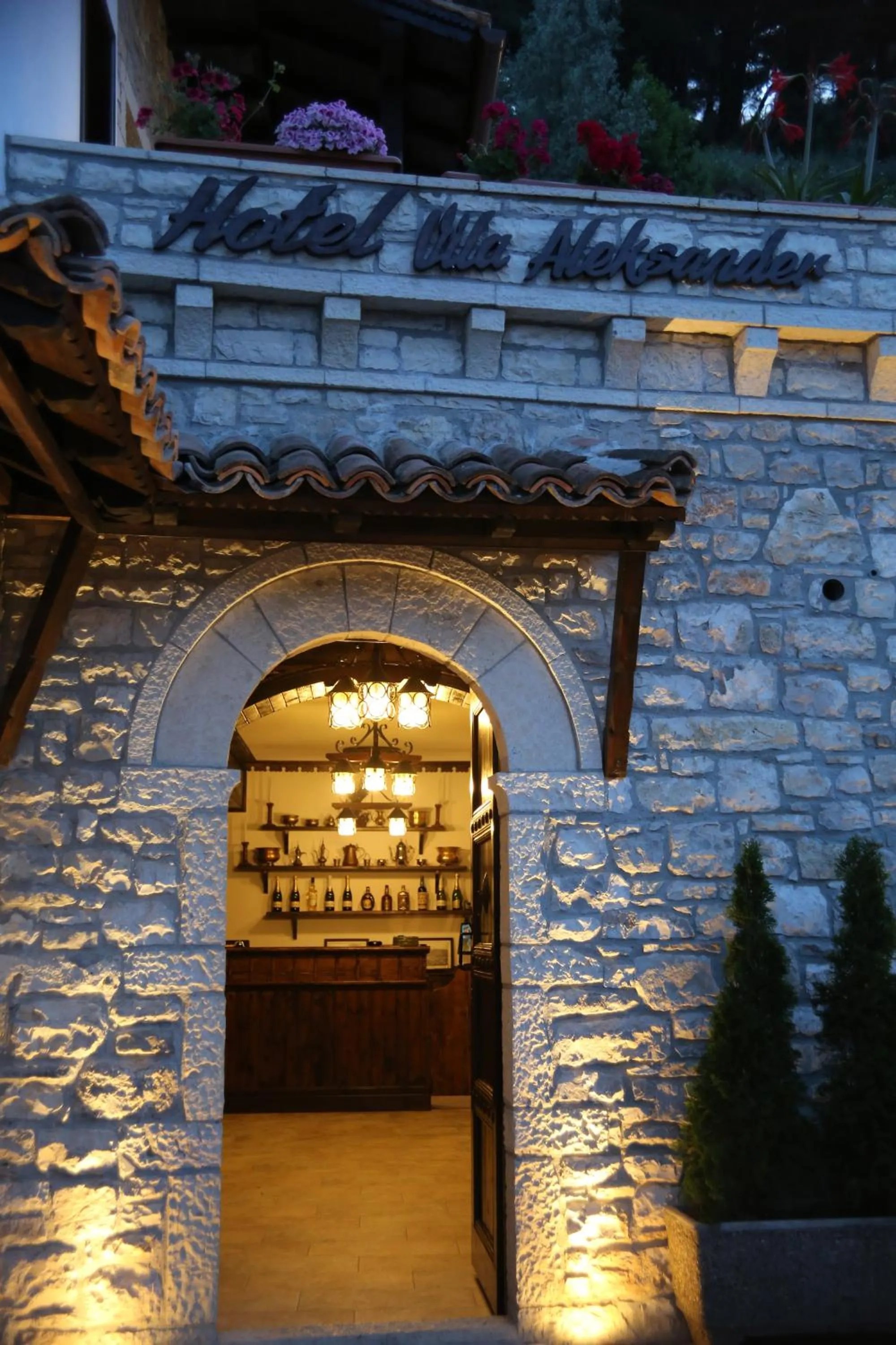 Property building in Hotel Vila Aleksander