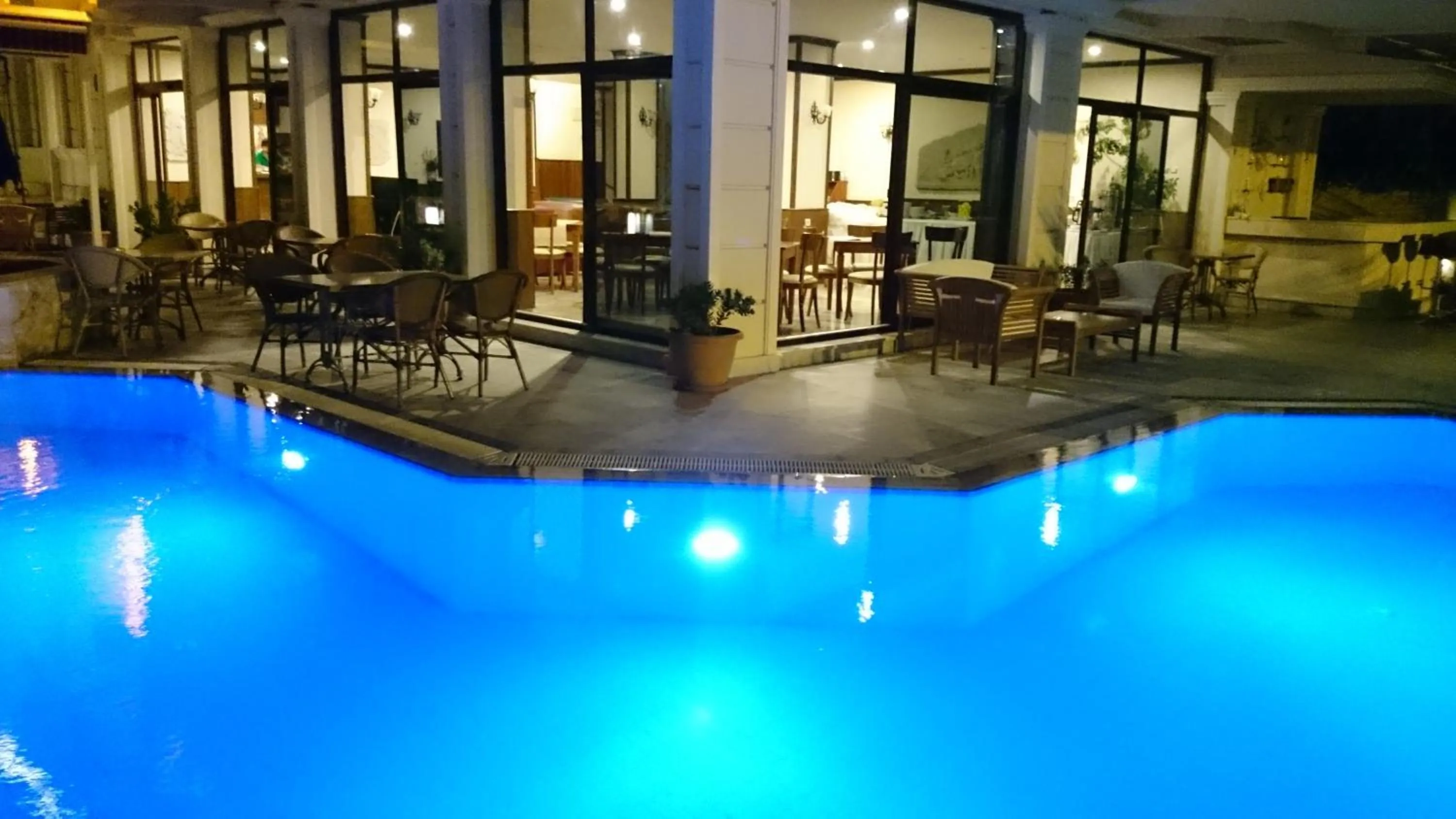 Pool view in Lord Hotel