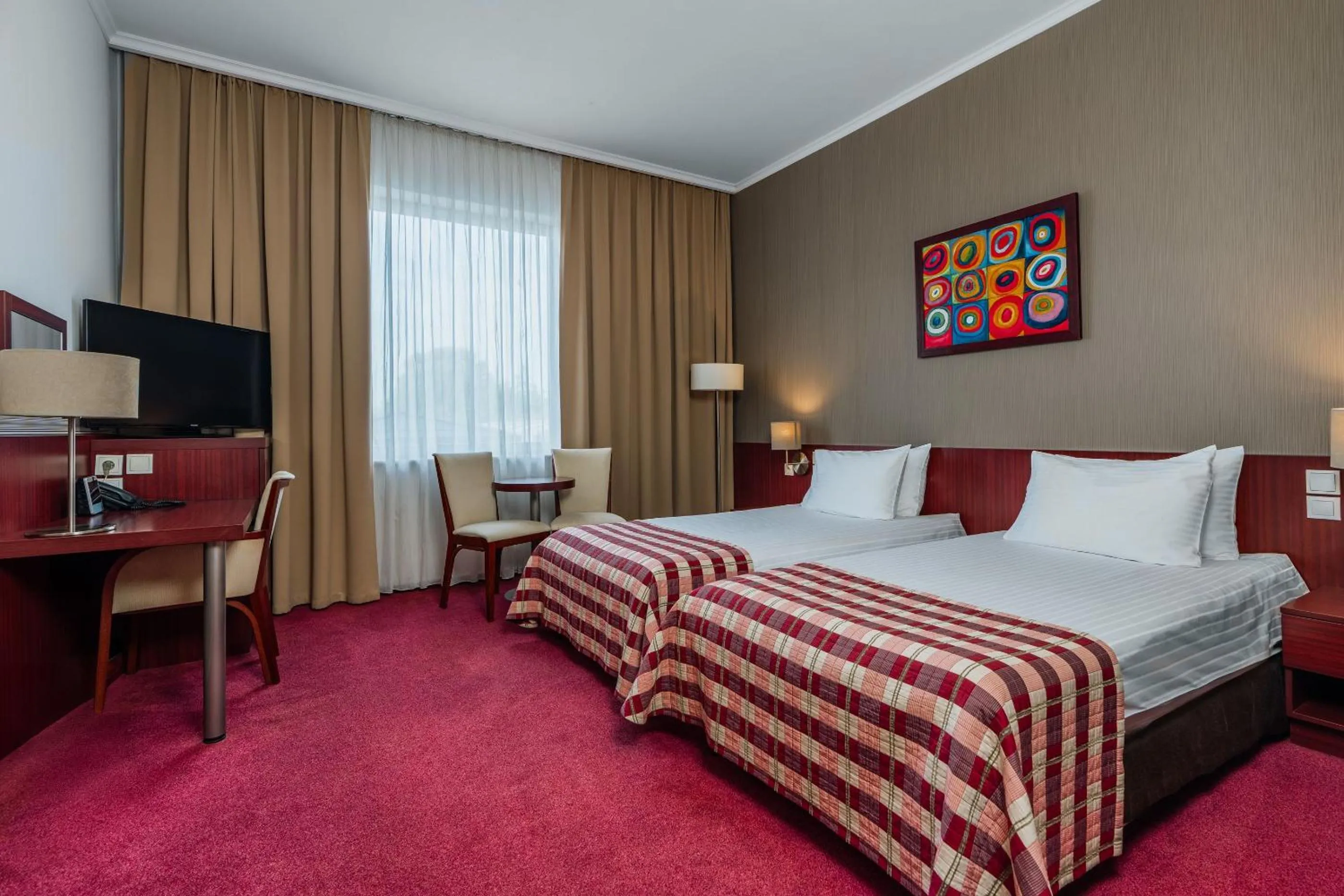 Bed in Premier Kraków Hotel