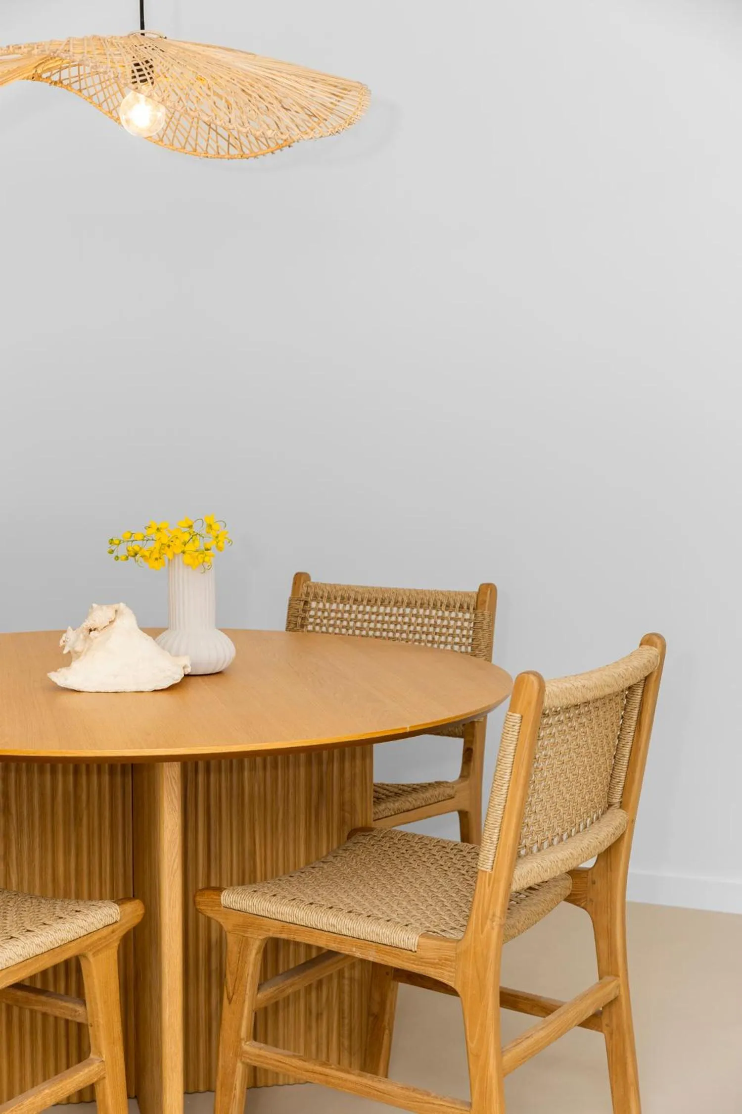 Dining area in Sorobon Bay Hotel