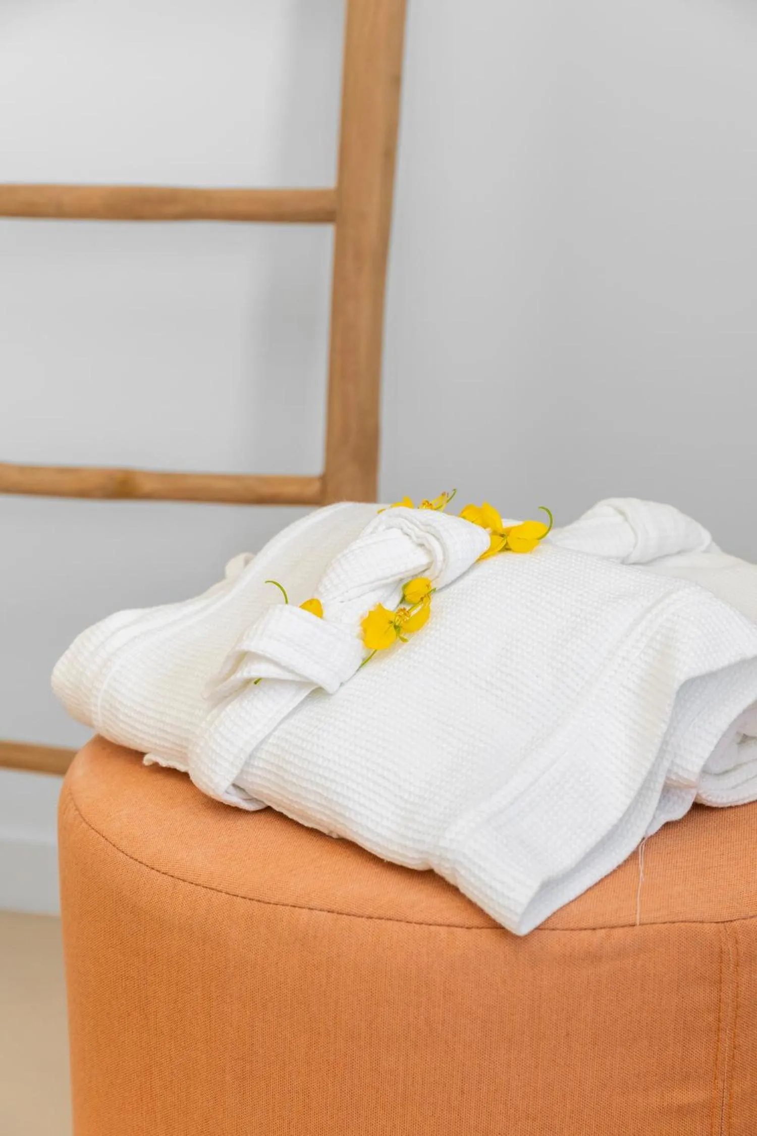 Bed in Sorobon Bay Hotel