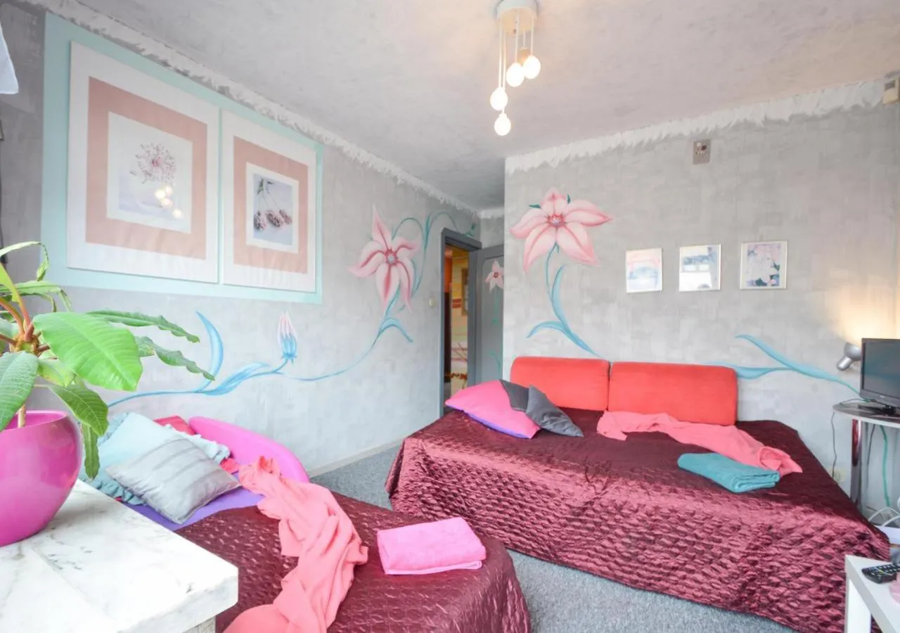 Bed, Seating Area in Dom Tu i Teraz