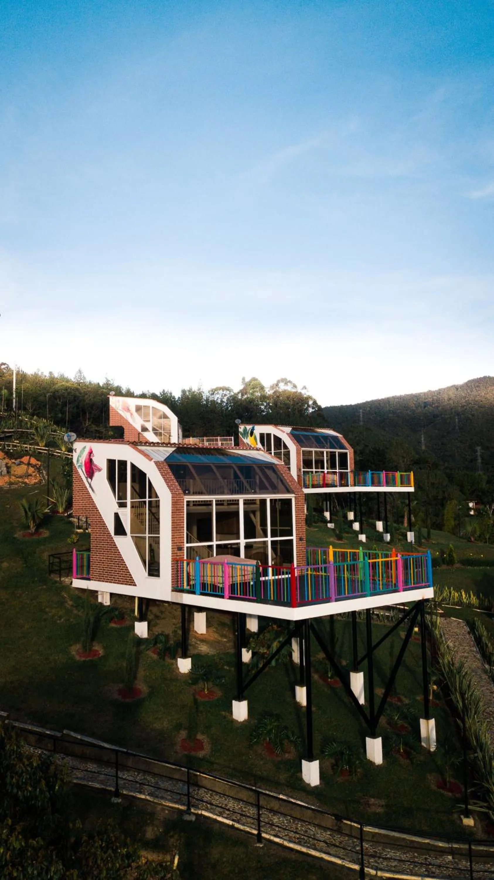 Bird's eye view in EL NiDO HOTEL GUATAPE