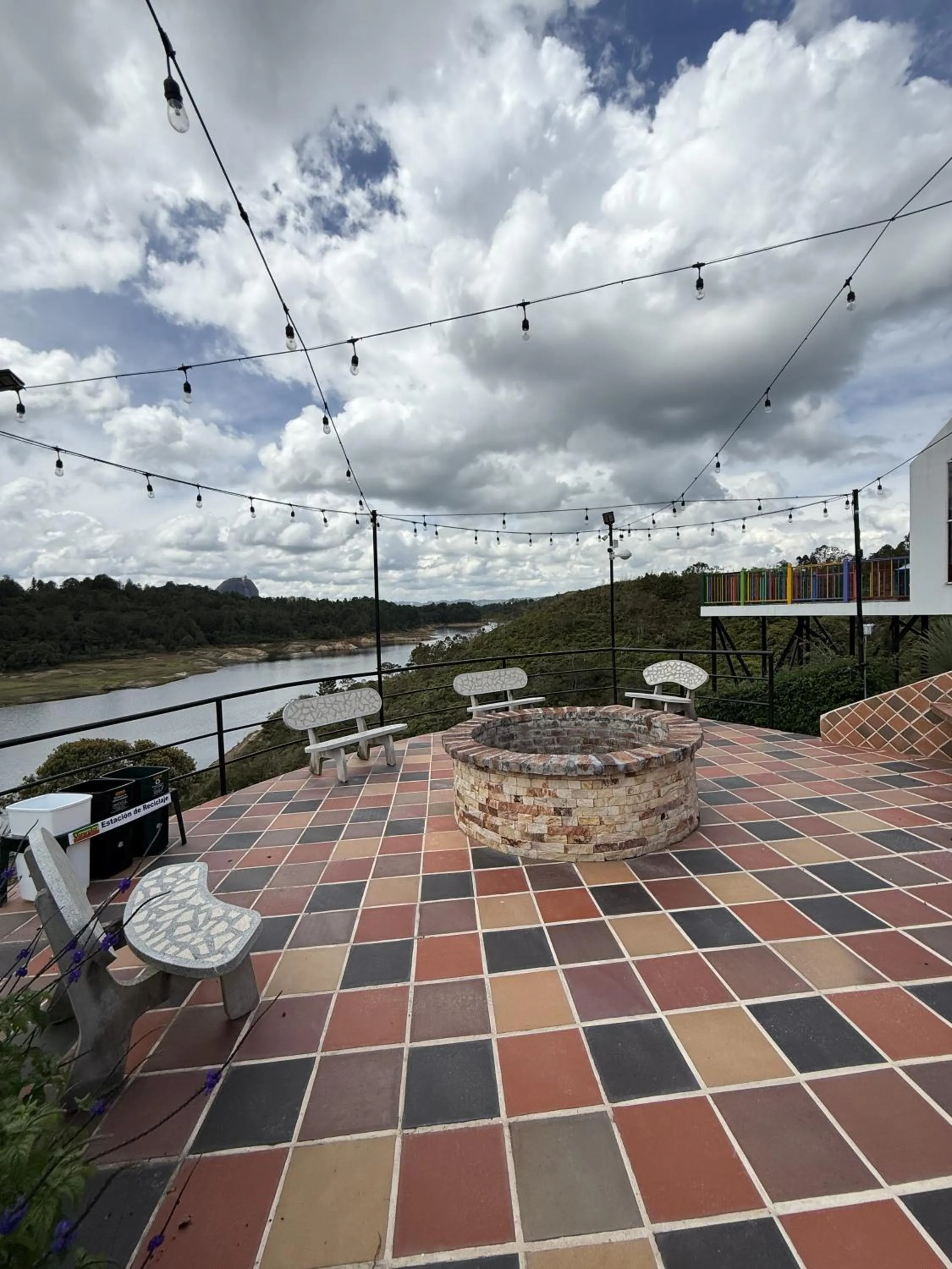 Natural landscape in EL NiDO HOTEL GUATAPE