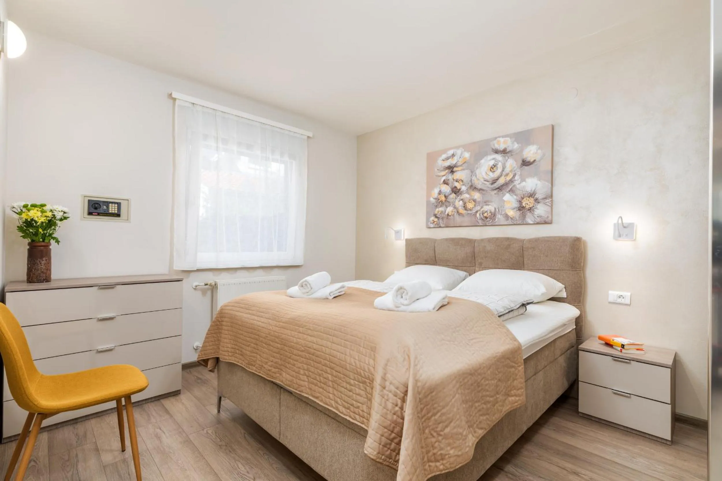 Bed in Apartments Ana-Maria