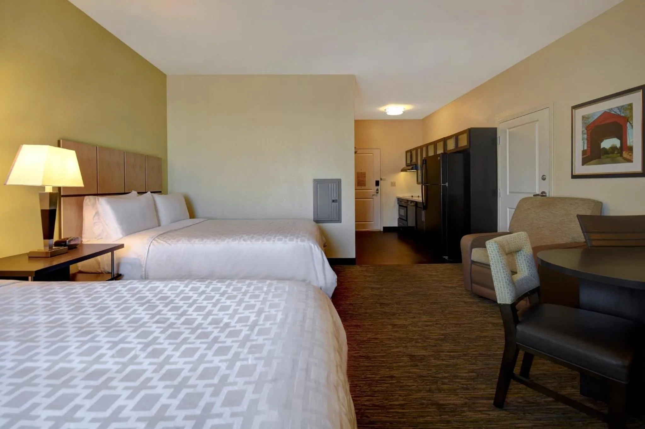 Bedroom, Bed in Candlewood Suites St Clairsville Wheeling Area by IHG