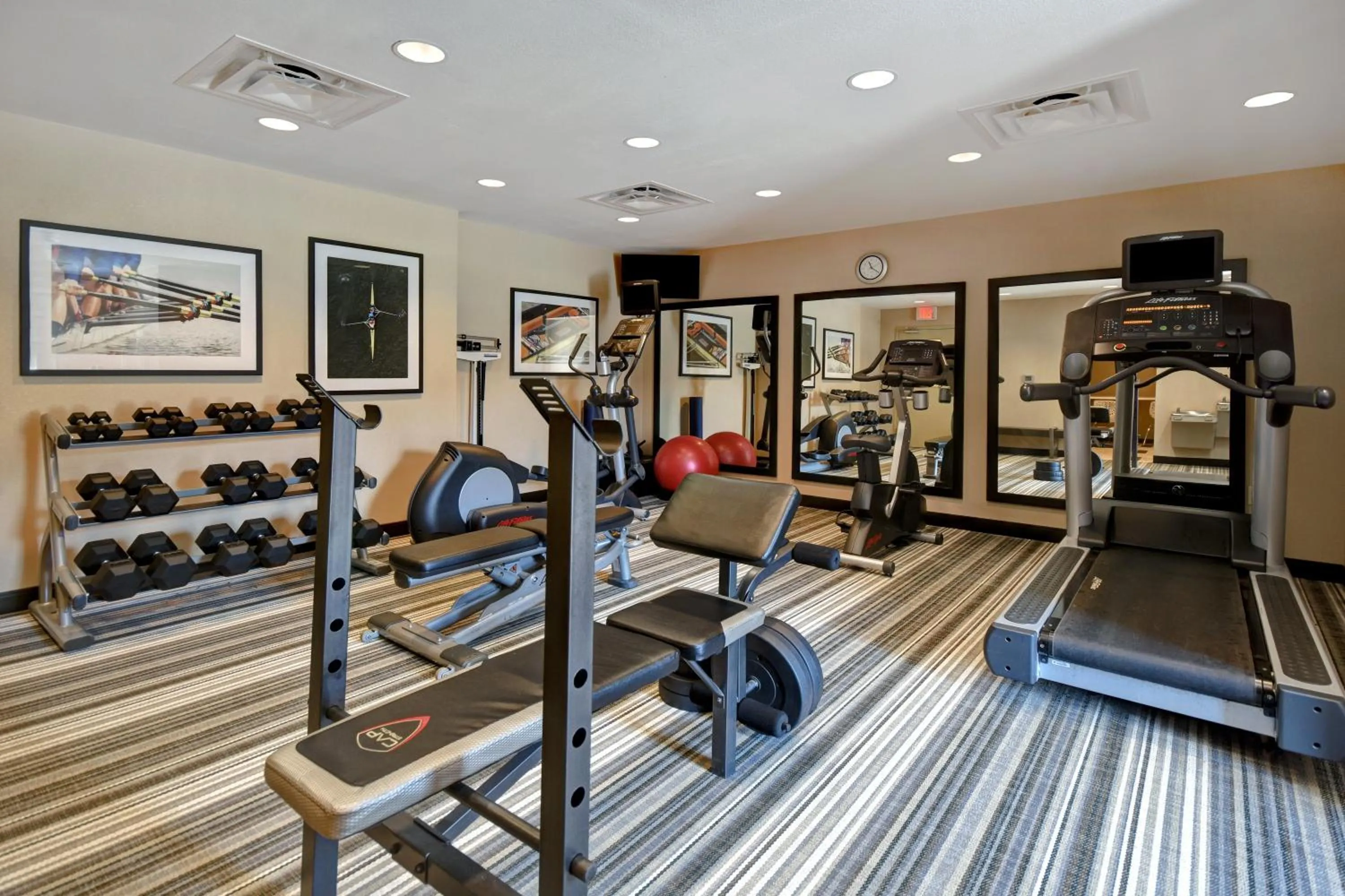 Fitness centre/facilities in Candlewood Suites St Clairsville Wheeling Area by IHG