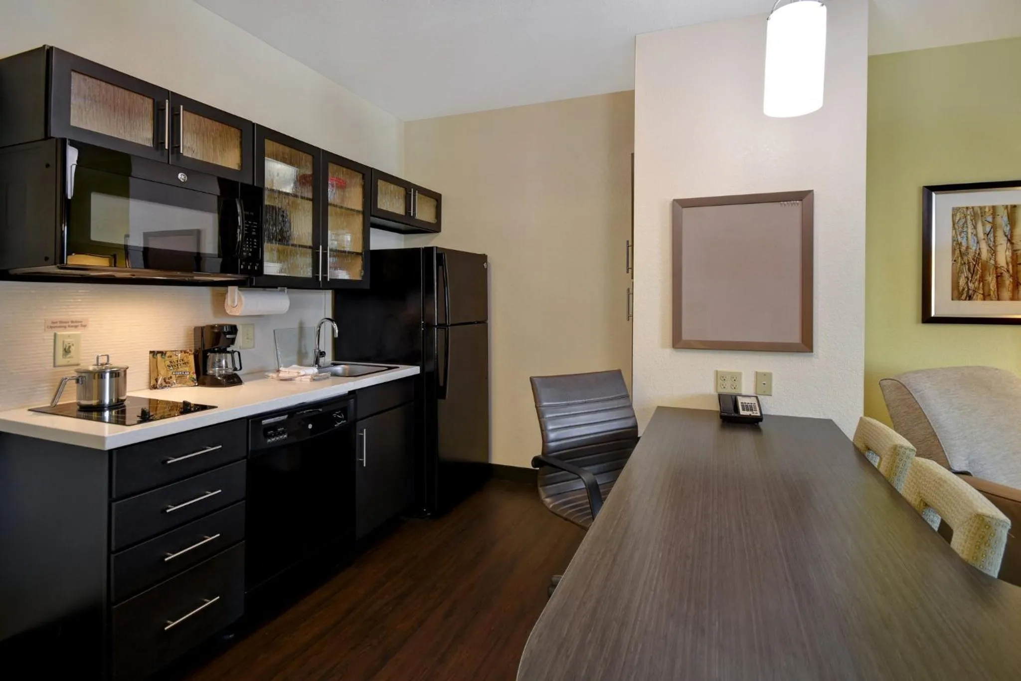 Bedroom in Candlewood Suites St Clairsville Wheeling Area by IHG