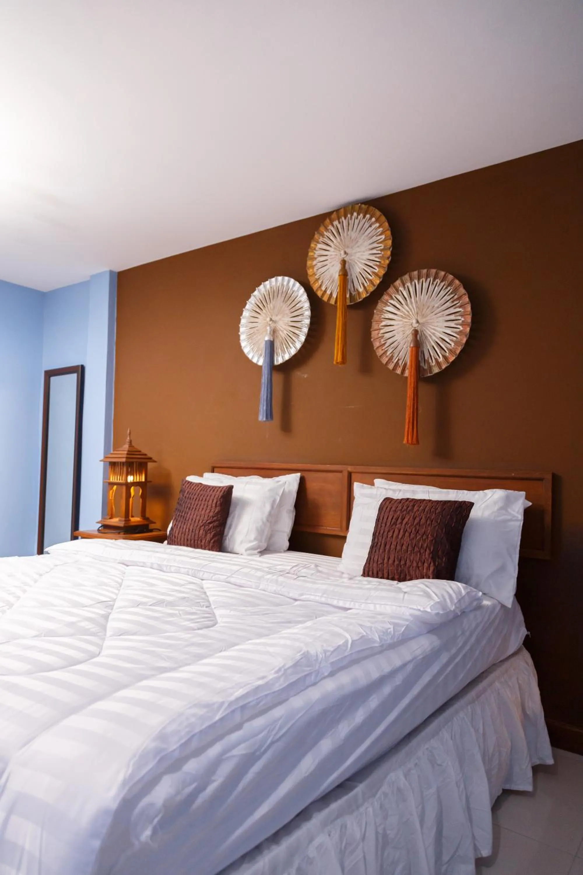 Bed in UPAR Hotels Silom