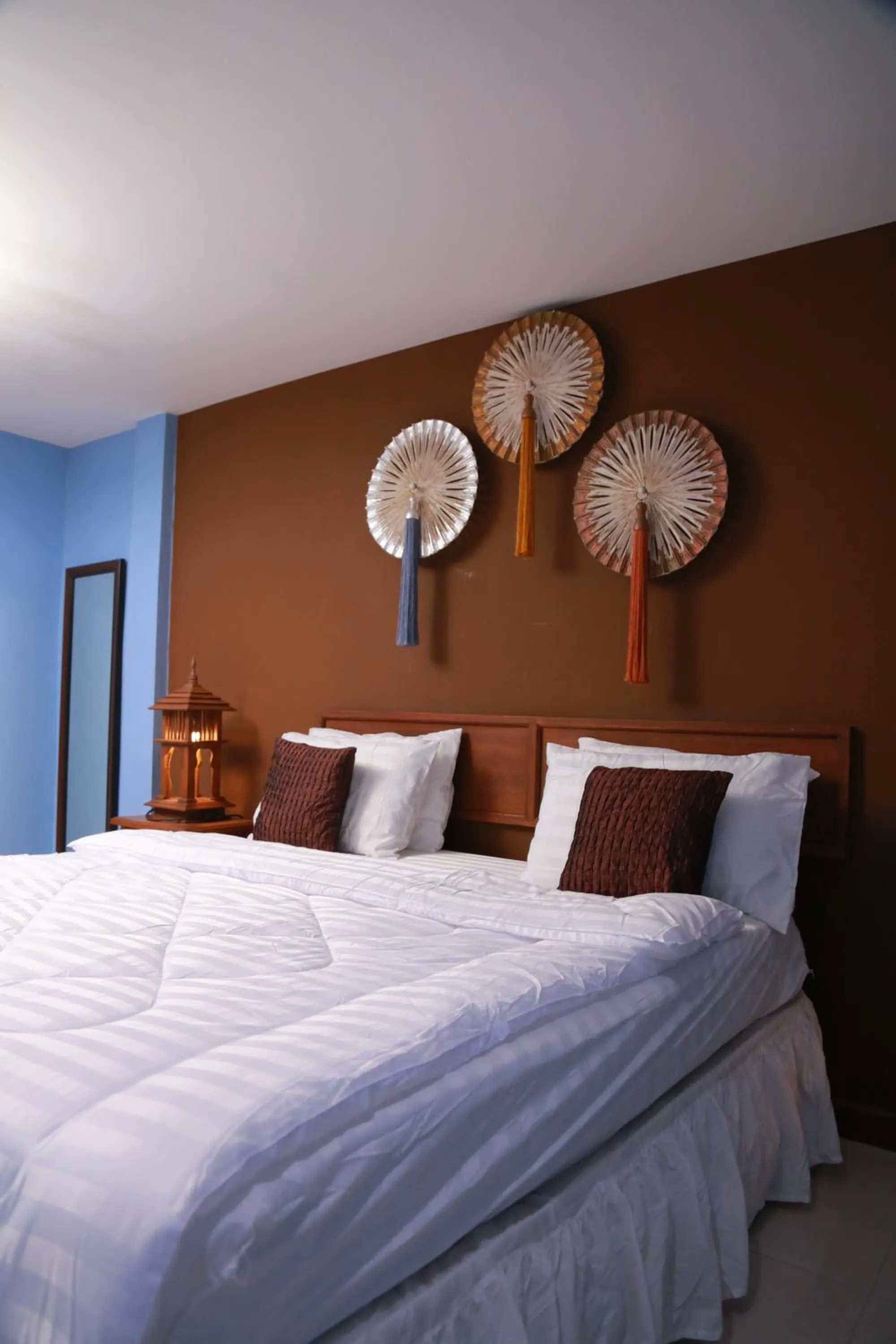 Bed in UPAR Hotels Silom