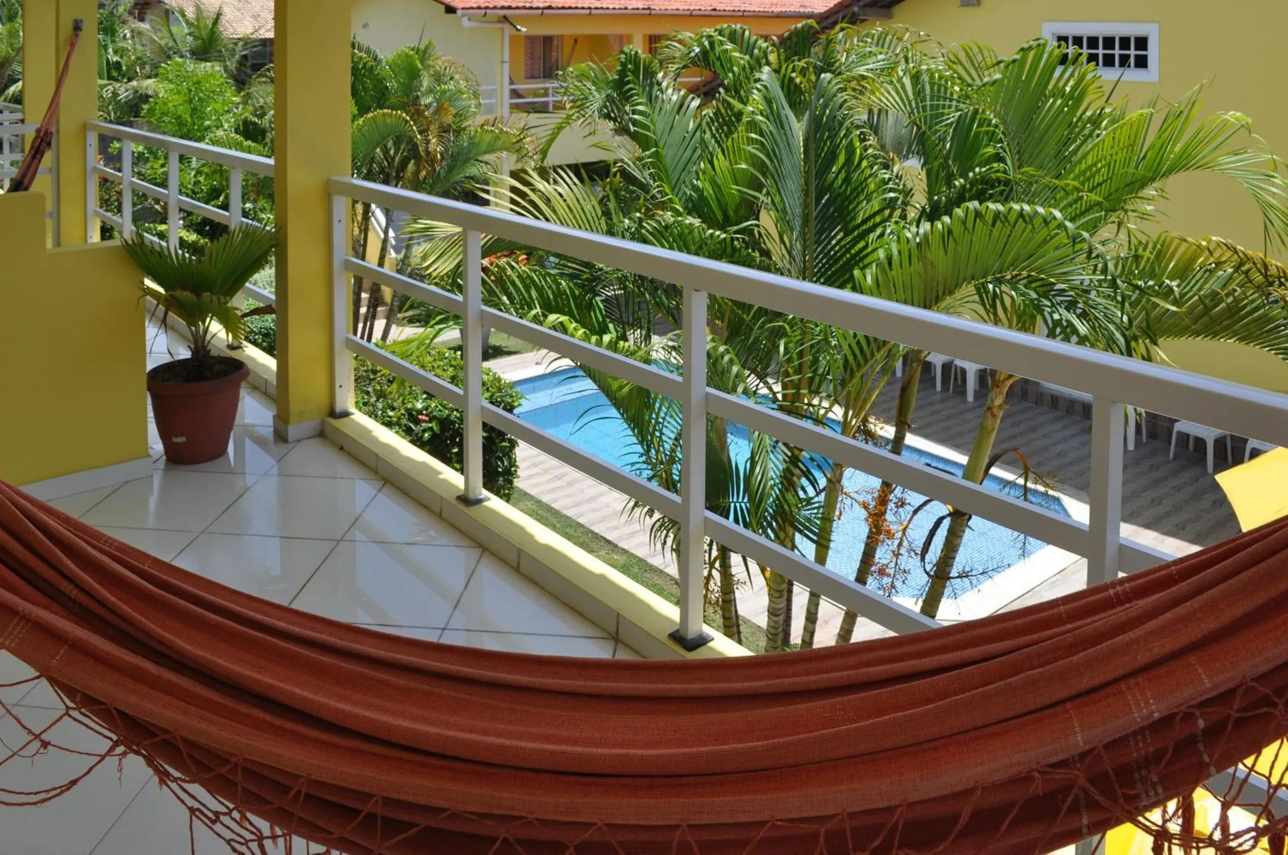 Balcony/Terrace in Pousada Joia Rara