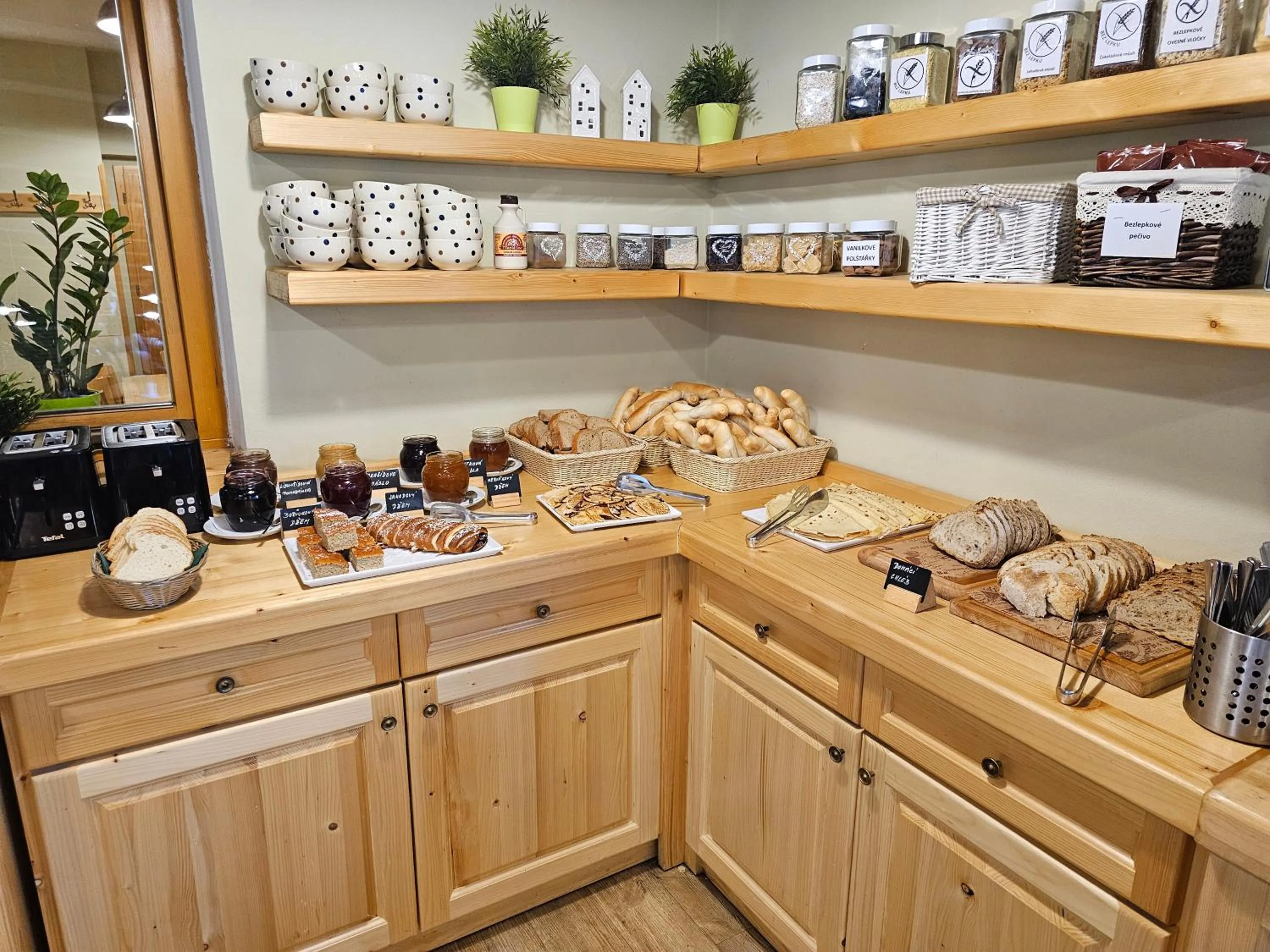 Breakfast in Balónový hotel a pivovar Radešín